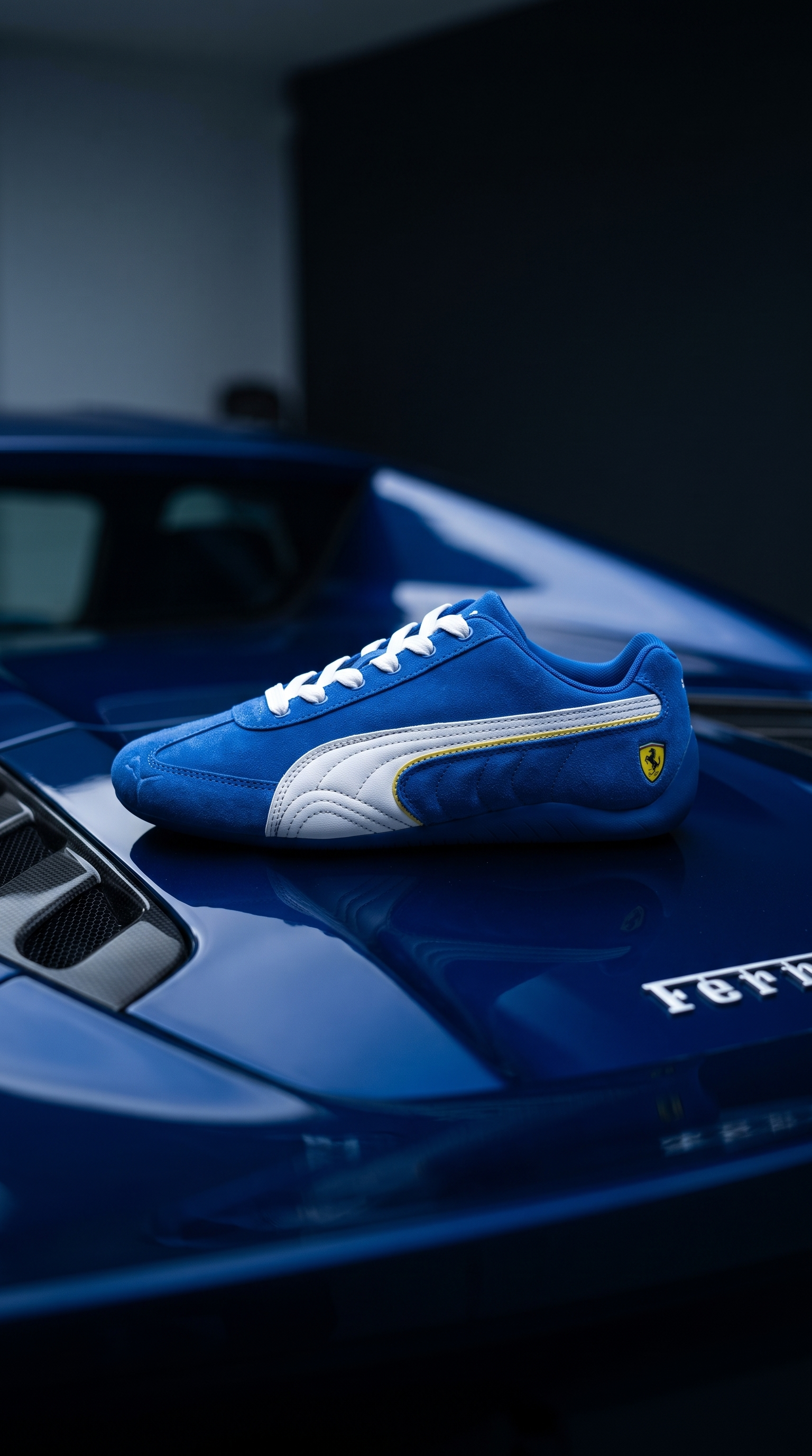 【Focus Store】預購 Ferrari x Puma Speedcat Scuderia Miami "Vivid Blue" 藍色 309359-01