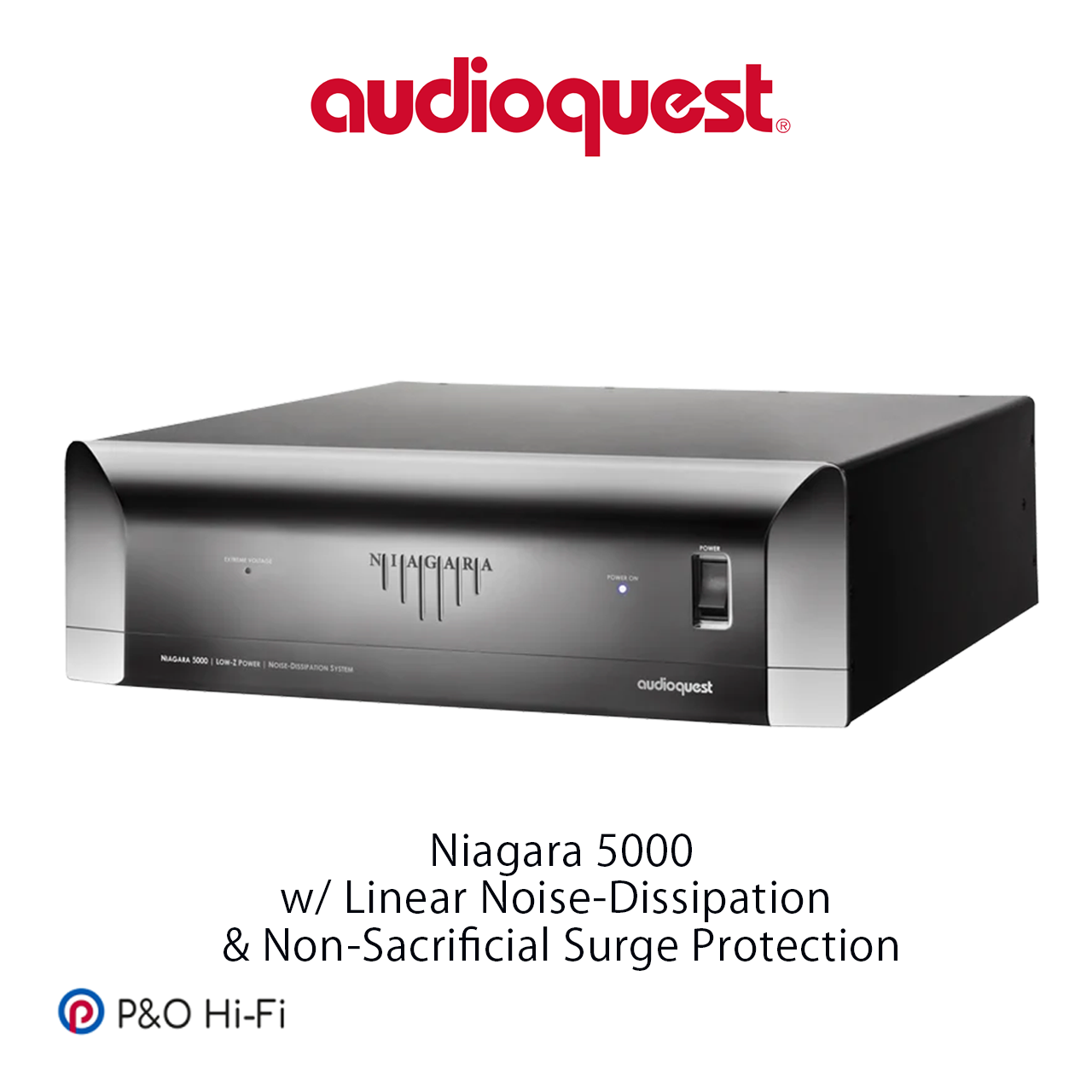 AudioQuest Niagara 5000 w/ Linear Noise-Dissipation & Non-Sacrificial Surge Protection