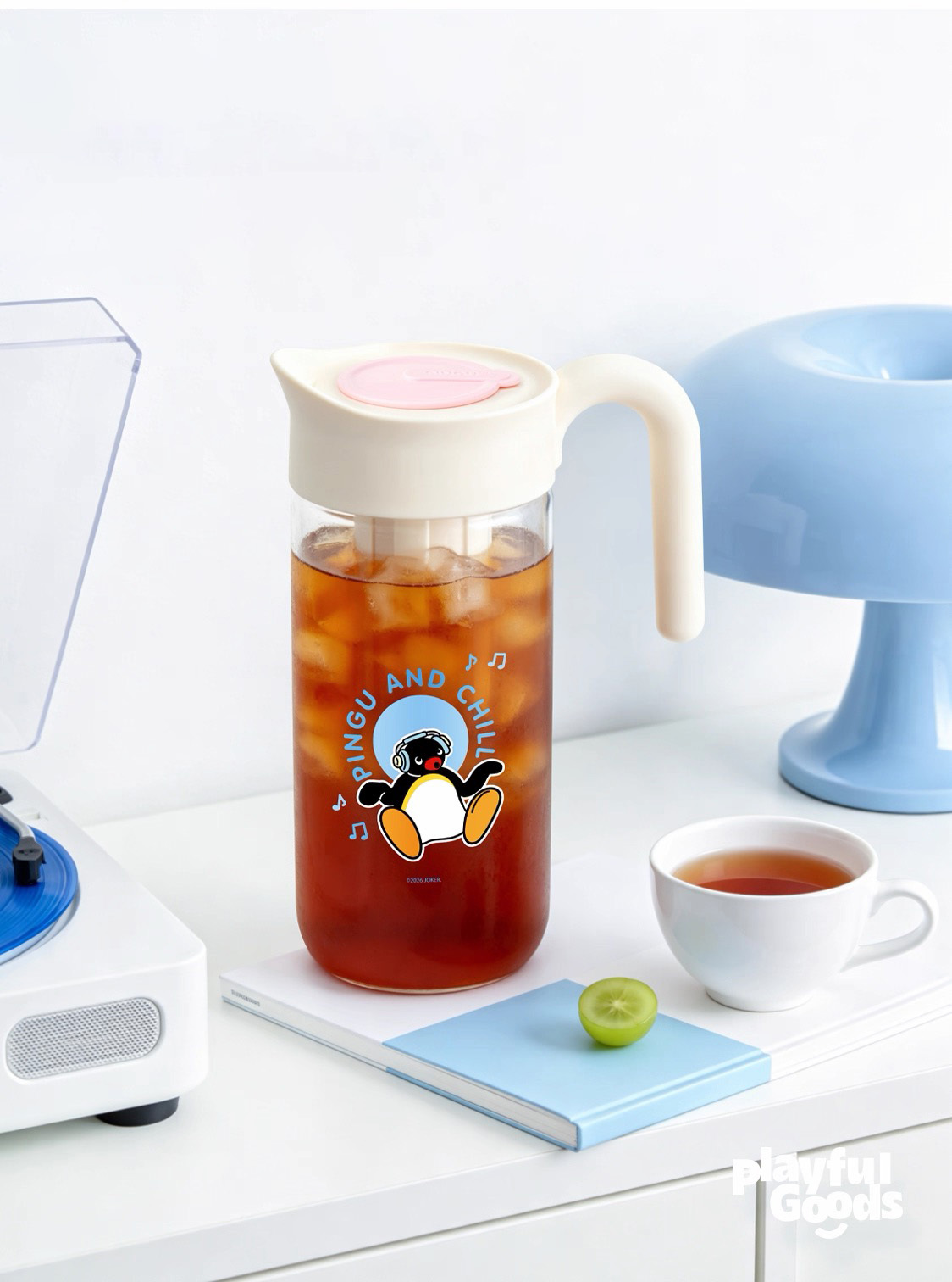 PINGU 企鵝家族 正版授權 冷萃壺 冷水壺 玻璃 / 現貨