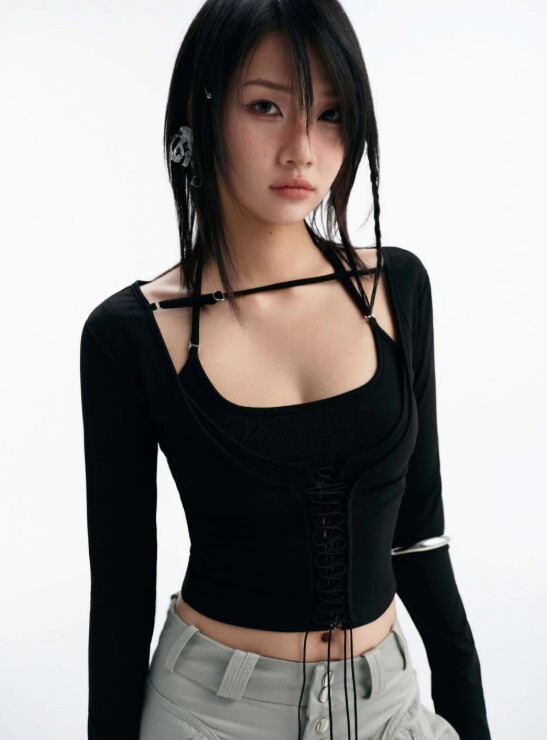 (預購）🇻🇳越南品牌Bunnyhillconcept 綁帶 薄長袖