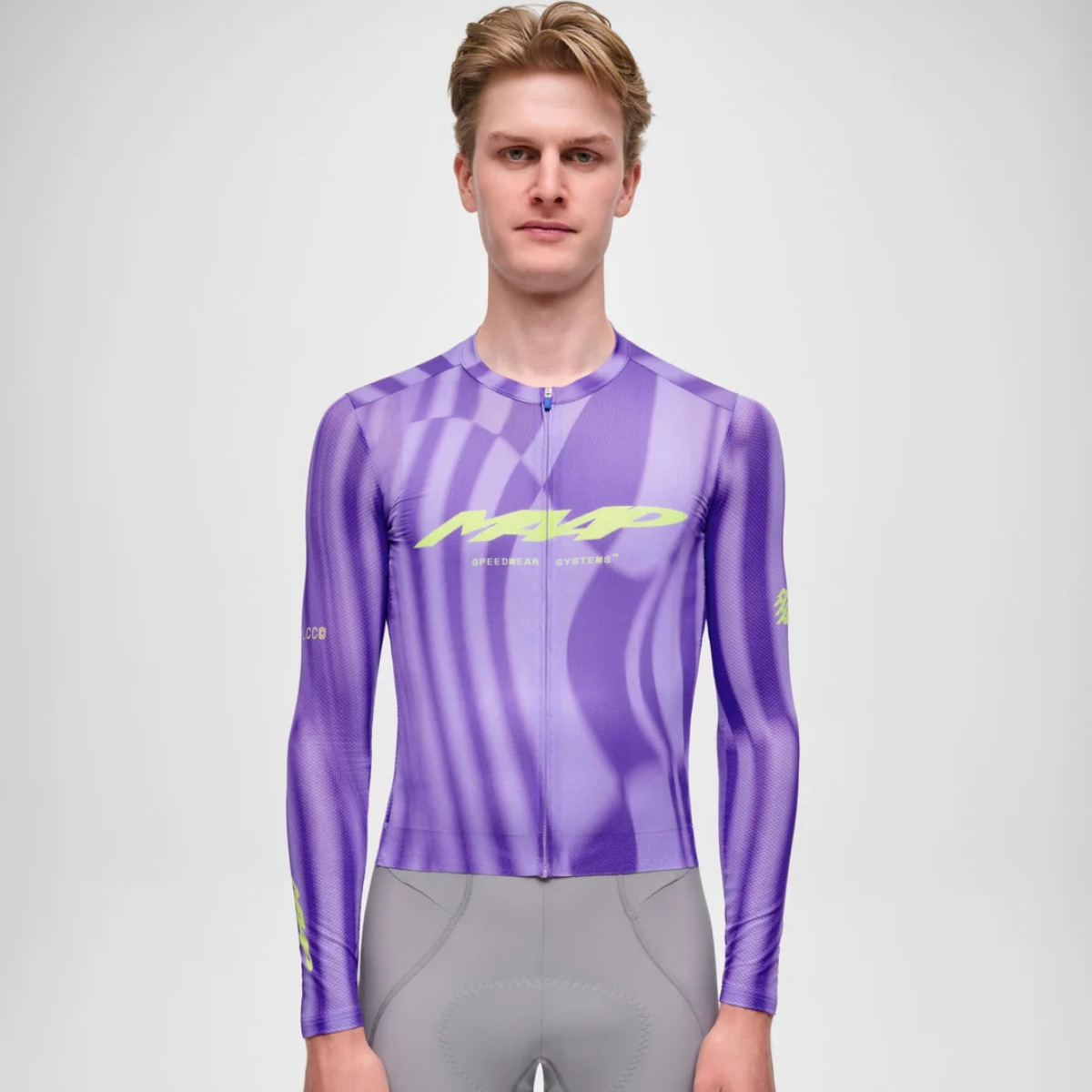 【MAAP】Pro Air LS Jersey 3.0 男性長袖車衣  /  HALO PURPLE FLUX