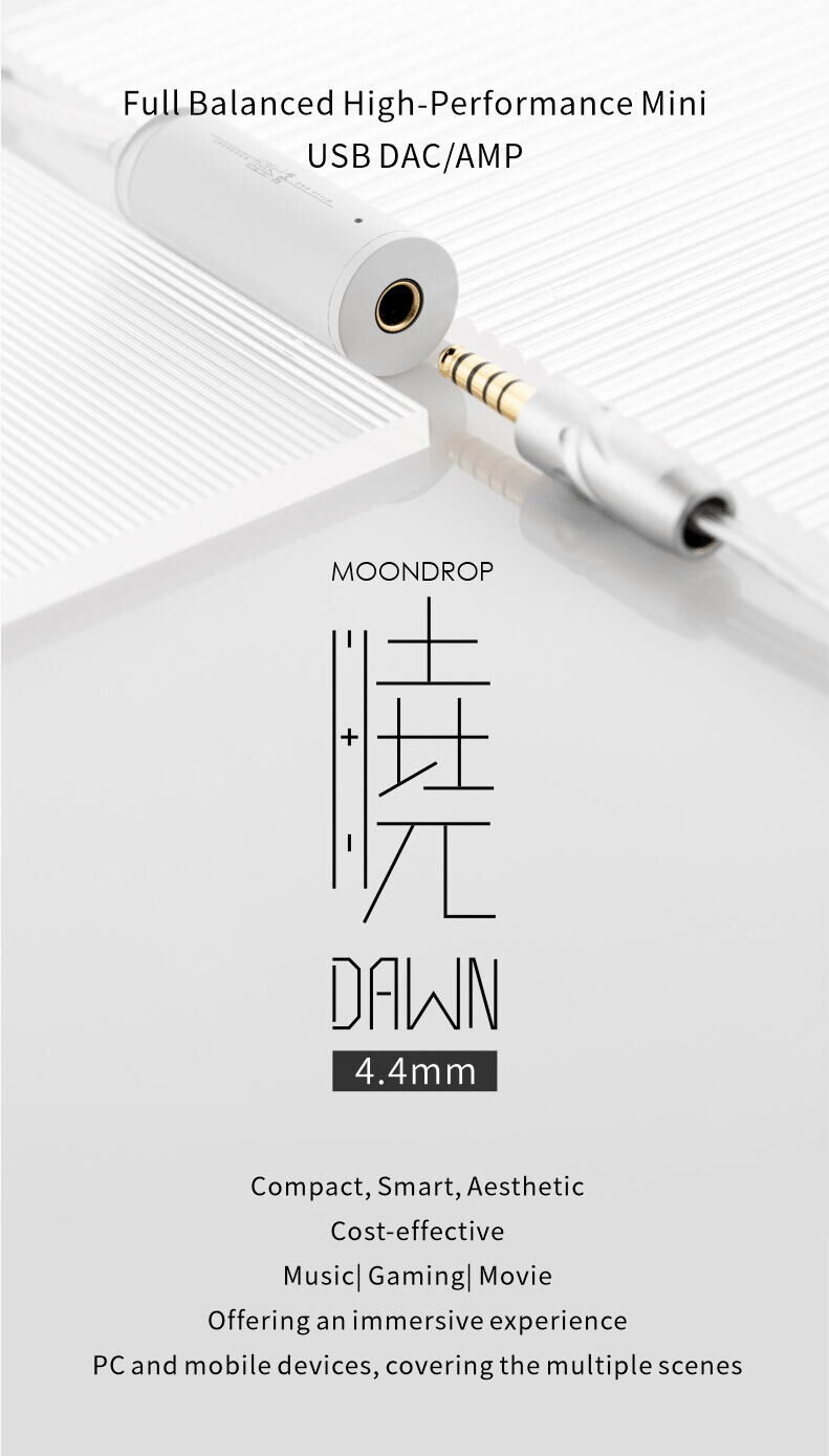 MOONDROP DAWN 4.4 USB DAC/AMP