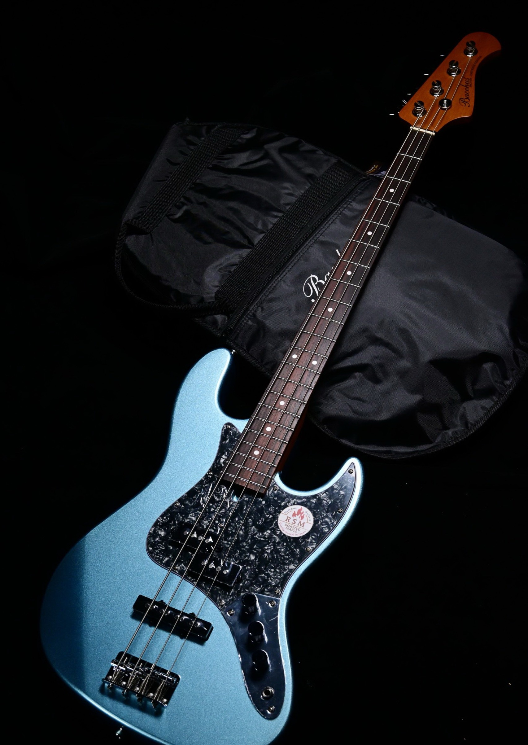 Bacchus WPJ-520 RSM/R-BPPG IBM 金屬藍 電貝斯