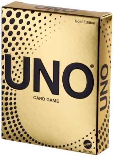 UNO Gold UNO卡牌遊戲 黃金版