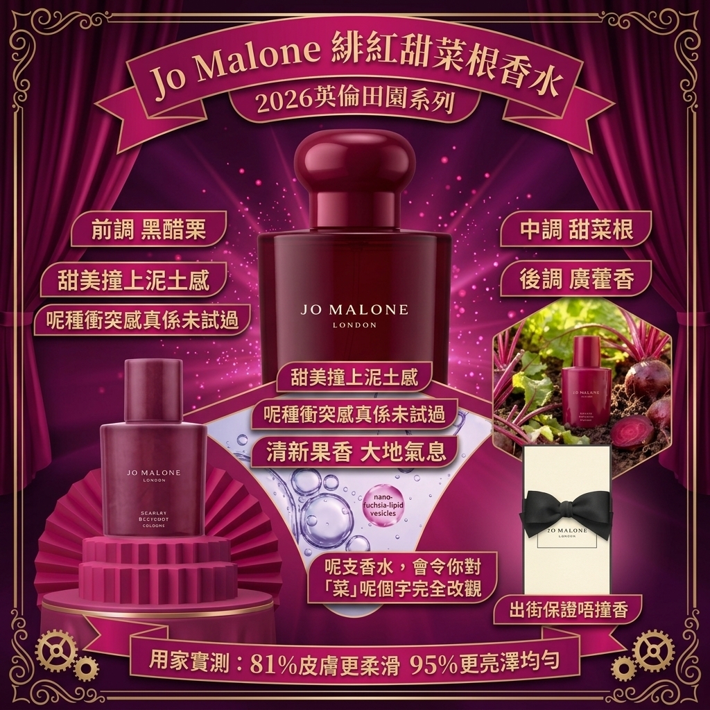 Jo Malone緋紅甜菜根香水
