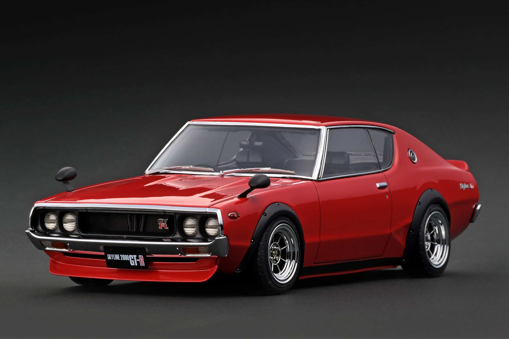 預訂 (訂金$300) (預訂價$2214) :1/18 IG Nissan Skyline 2000 GT-R (KPGC110) Red (IG4257)