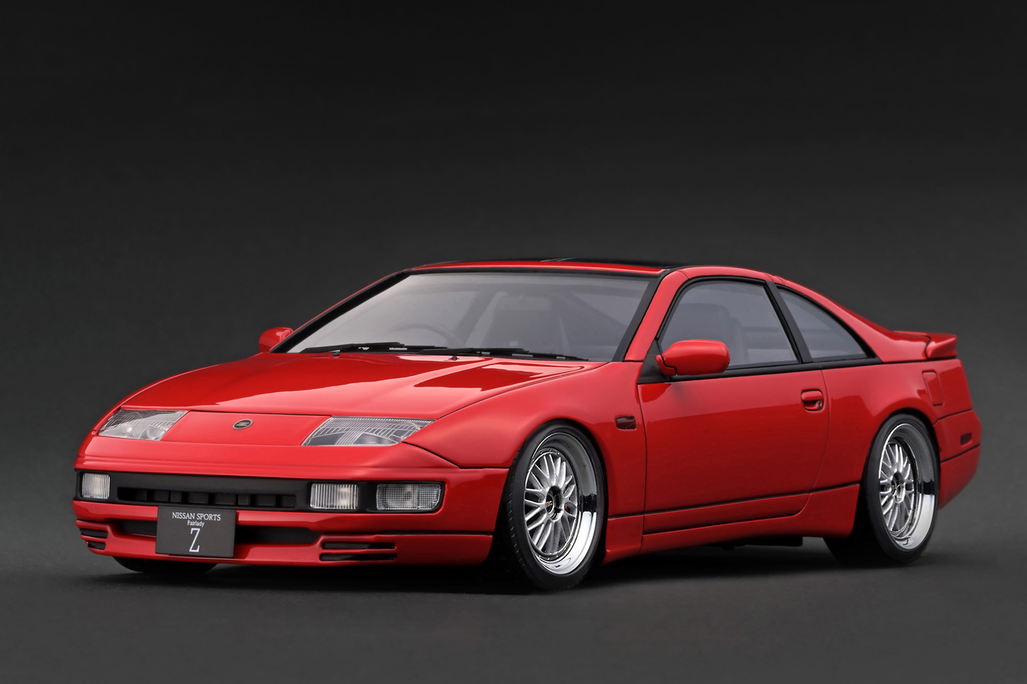 預訂 (訂金$300) (預訂價$2214) :1/18 IG Nissan Fairlady Z 2by2 (Z32) Red (IG4307)