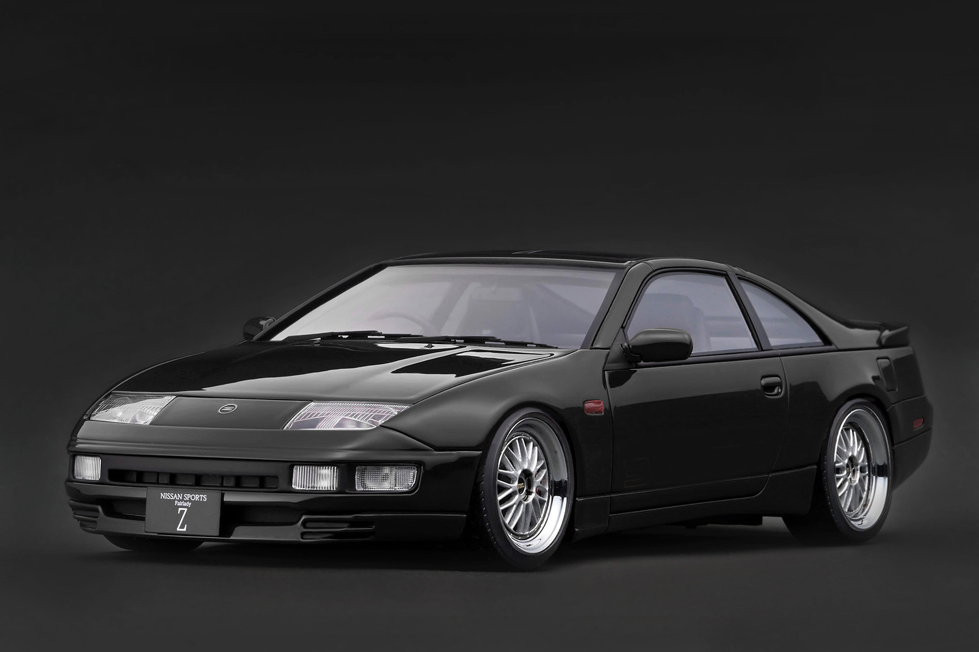預訂 (訂金$300) (預訂價$2214) :1/18 IG Nissan Fairlady Z 2by2 (Z32) Black (IG4308)