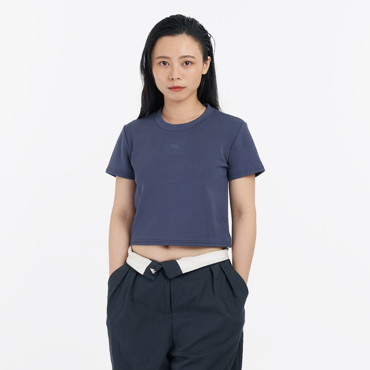 Tumaz CloudSoft Female Tee （Mineral Blue ）