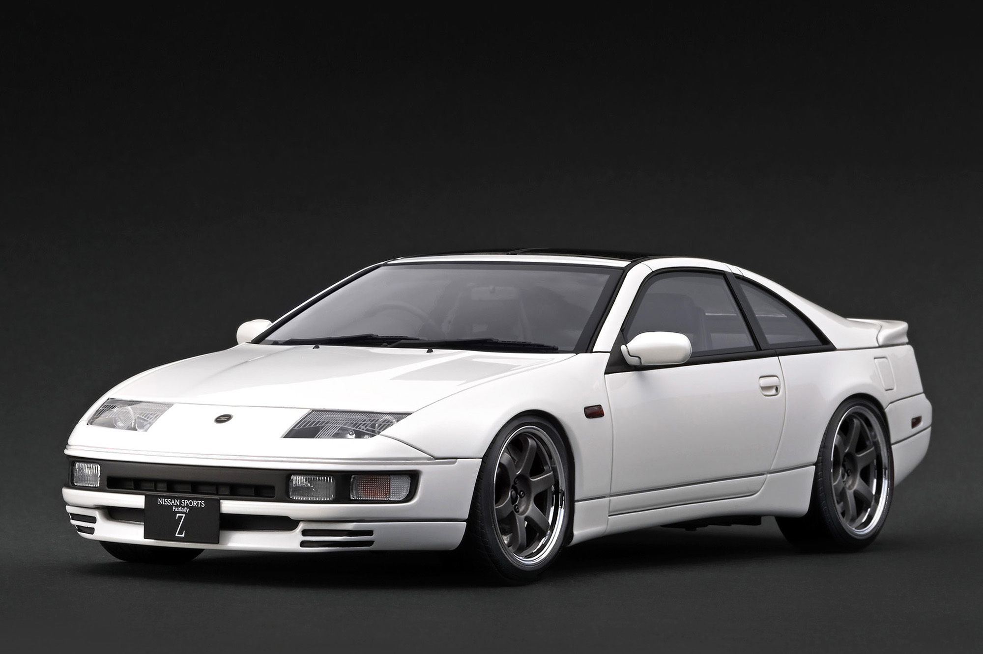 預訂 (訂金$300) (預訂價$2214) :1/18 IG Nissan Fairlady Z 2by2 (Z32) White (IG4309)