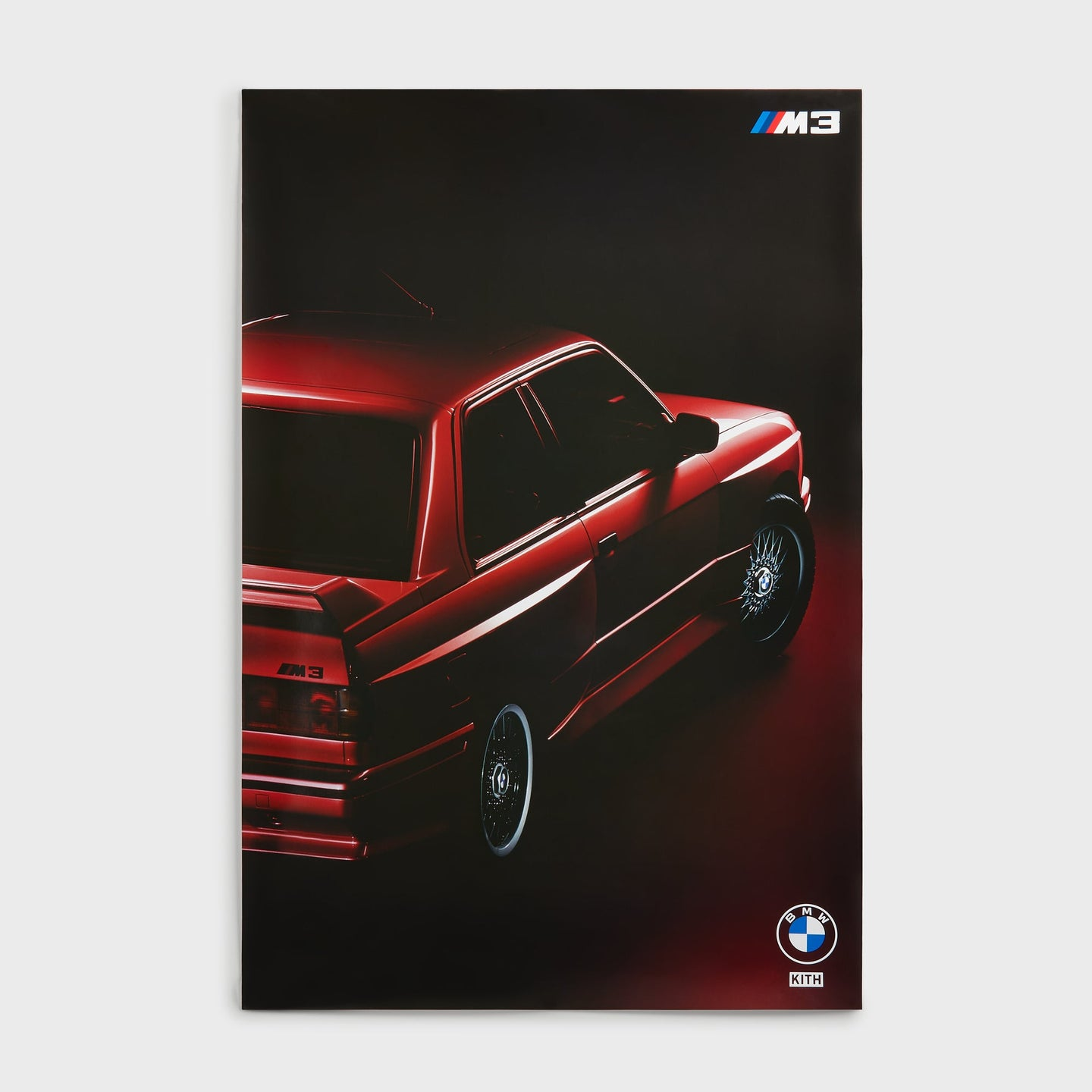 2026AW Kith for BMW 1989 E30 M3 Poster 海報 現貨 khla150104