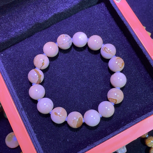 0911XY115-XYDAY-AMBER-瓷白根手串 (B115)