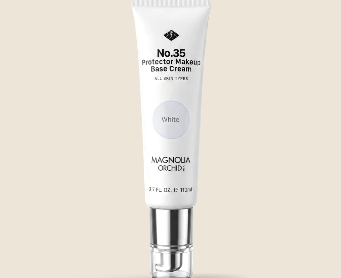 AB260907 - M21-Magnolia Orchid 蘋果光保濕防曬隔離霜 SPF35 (白) (升級版)120mL-產地：美國-EXP:07/2030