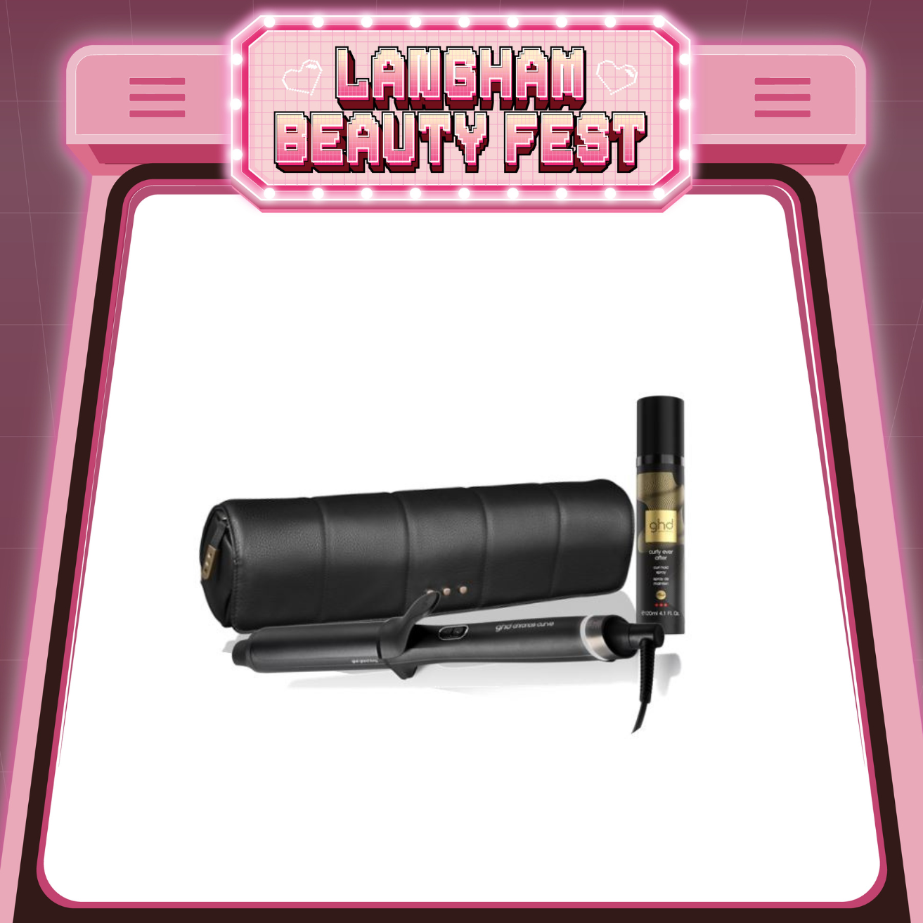GHD CHRONOS CURVE 捲髮棒套裝