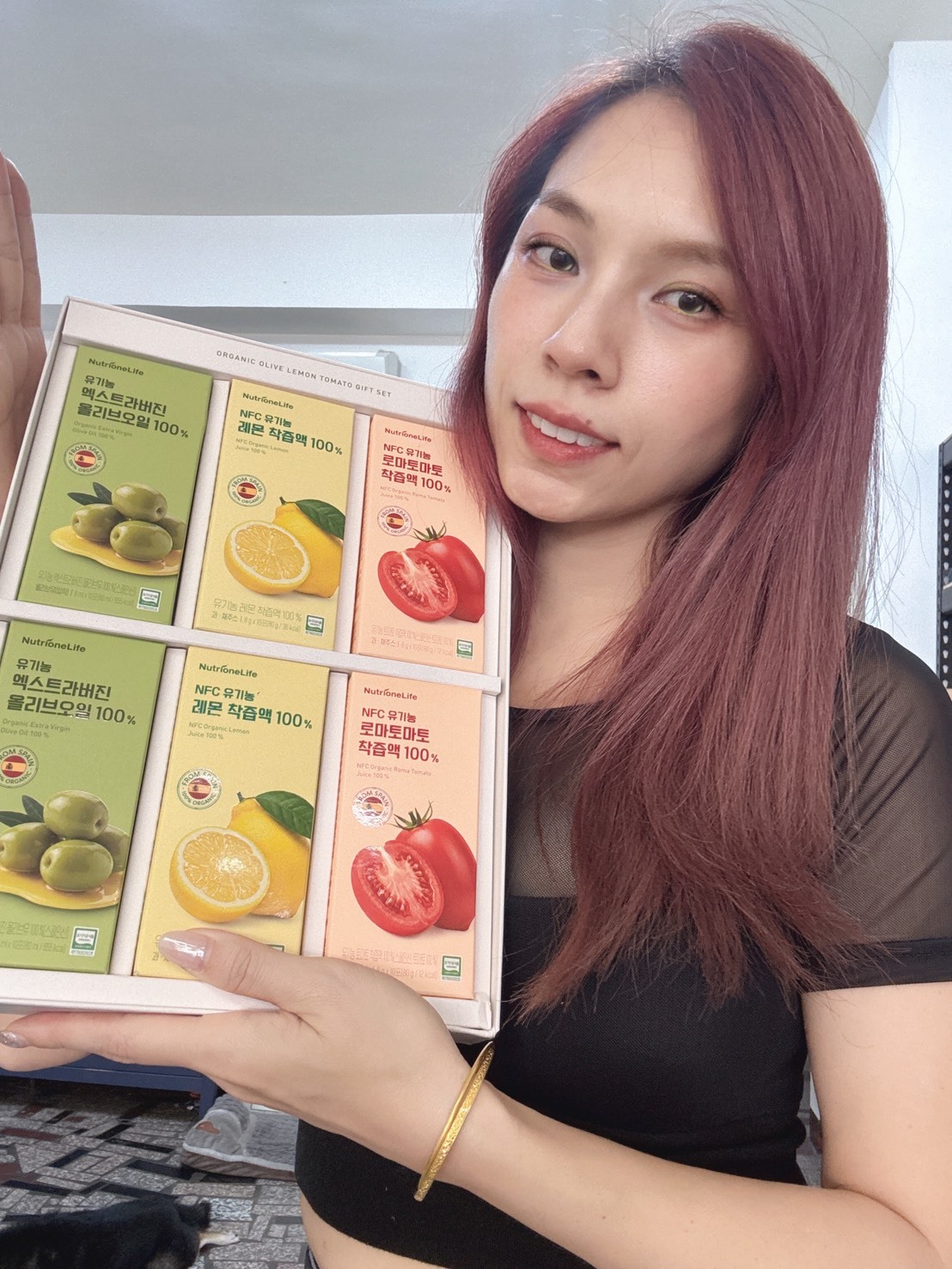 韓國限量特價 NutrioneLife 有機橄欖油/有機檸檬汁/有機番茄汁系列(10條/盒)