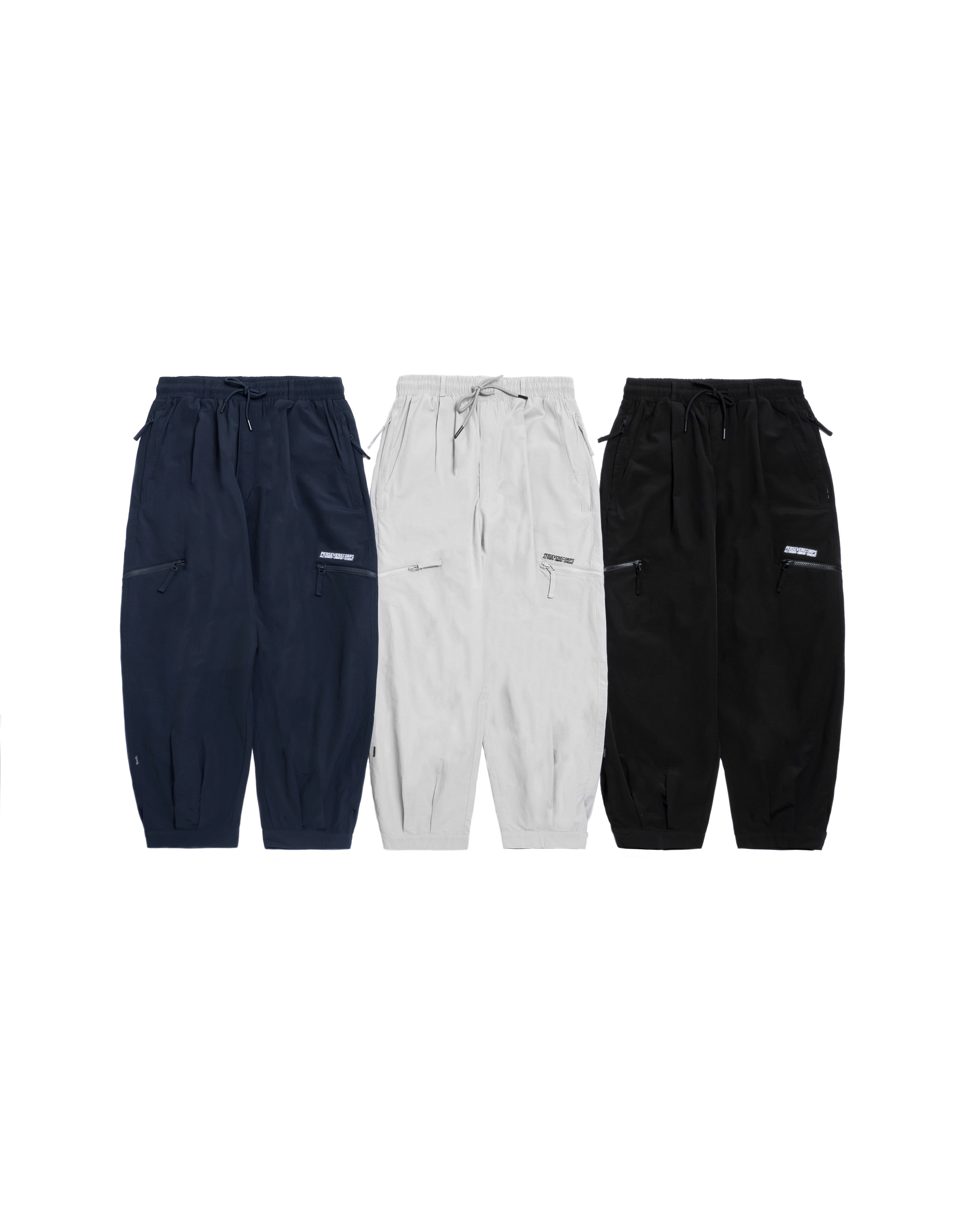 PERSEVERE TECHNICAL TAPERED BALLOON PANTS 機能錐形氣球褲