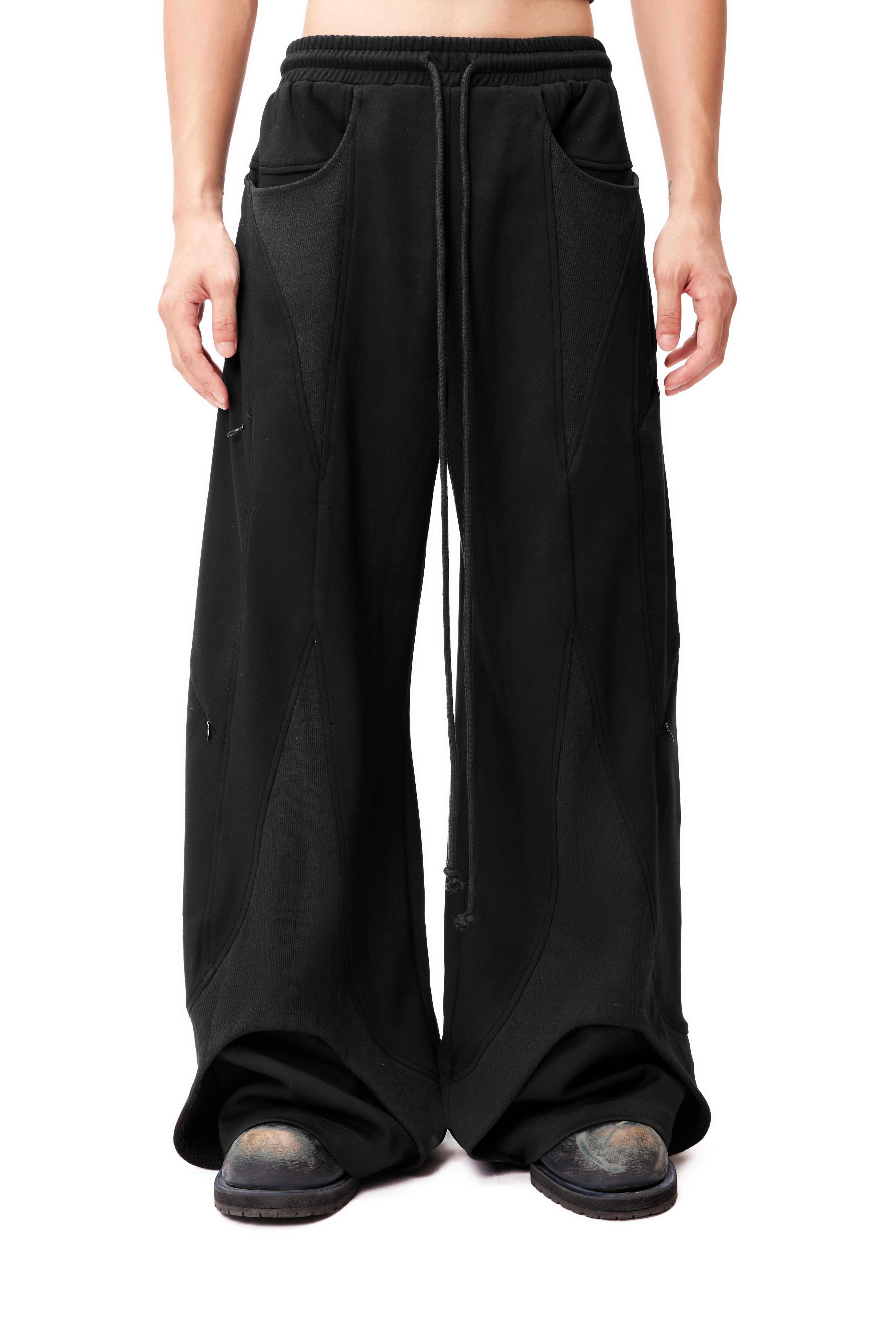 REMIX ''F Tactical Track Pants'' (Black)