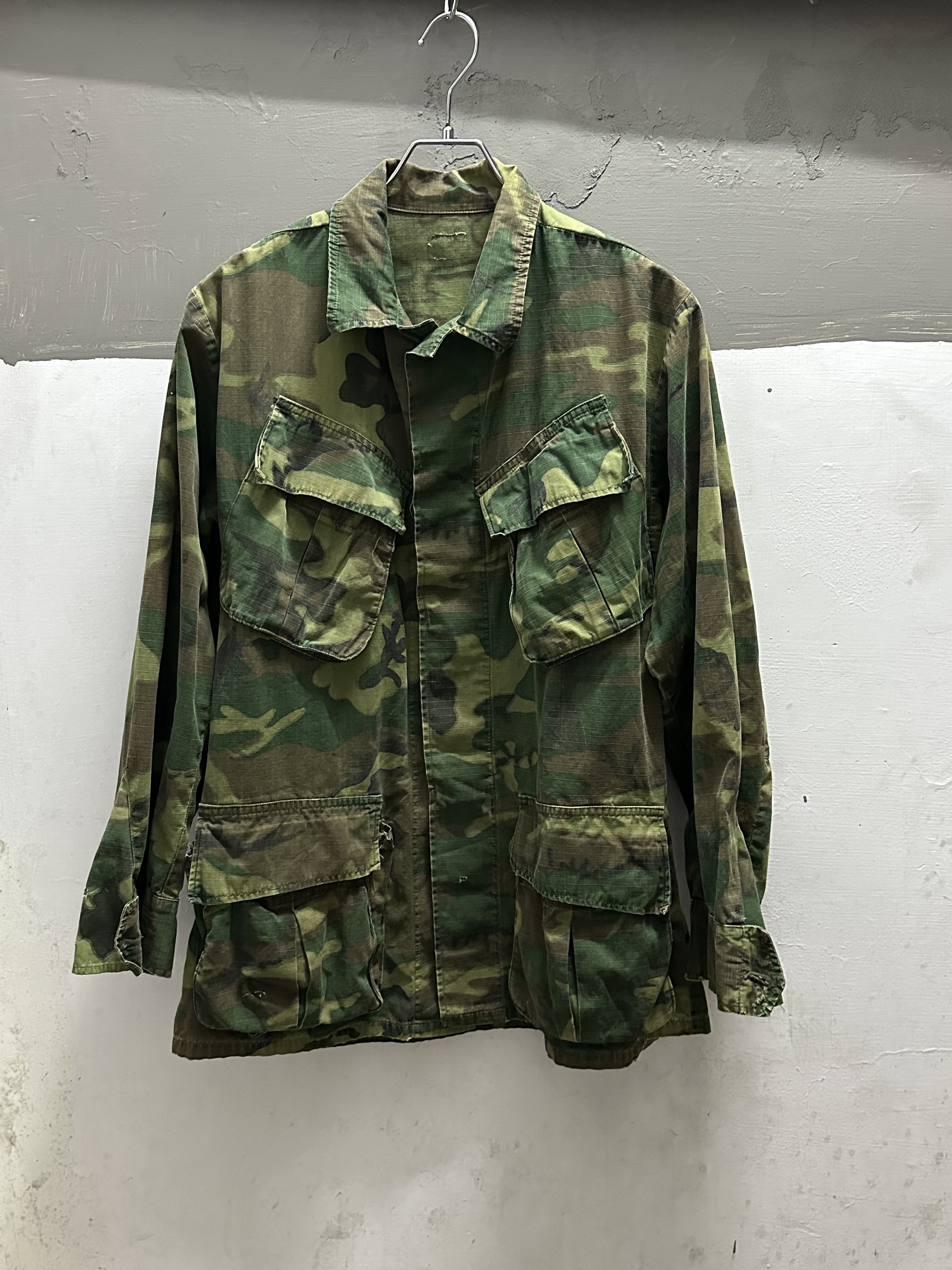 60’s US Armed Forces  ERDL Camo Jungle fatique jacket