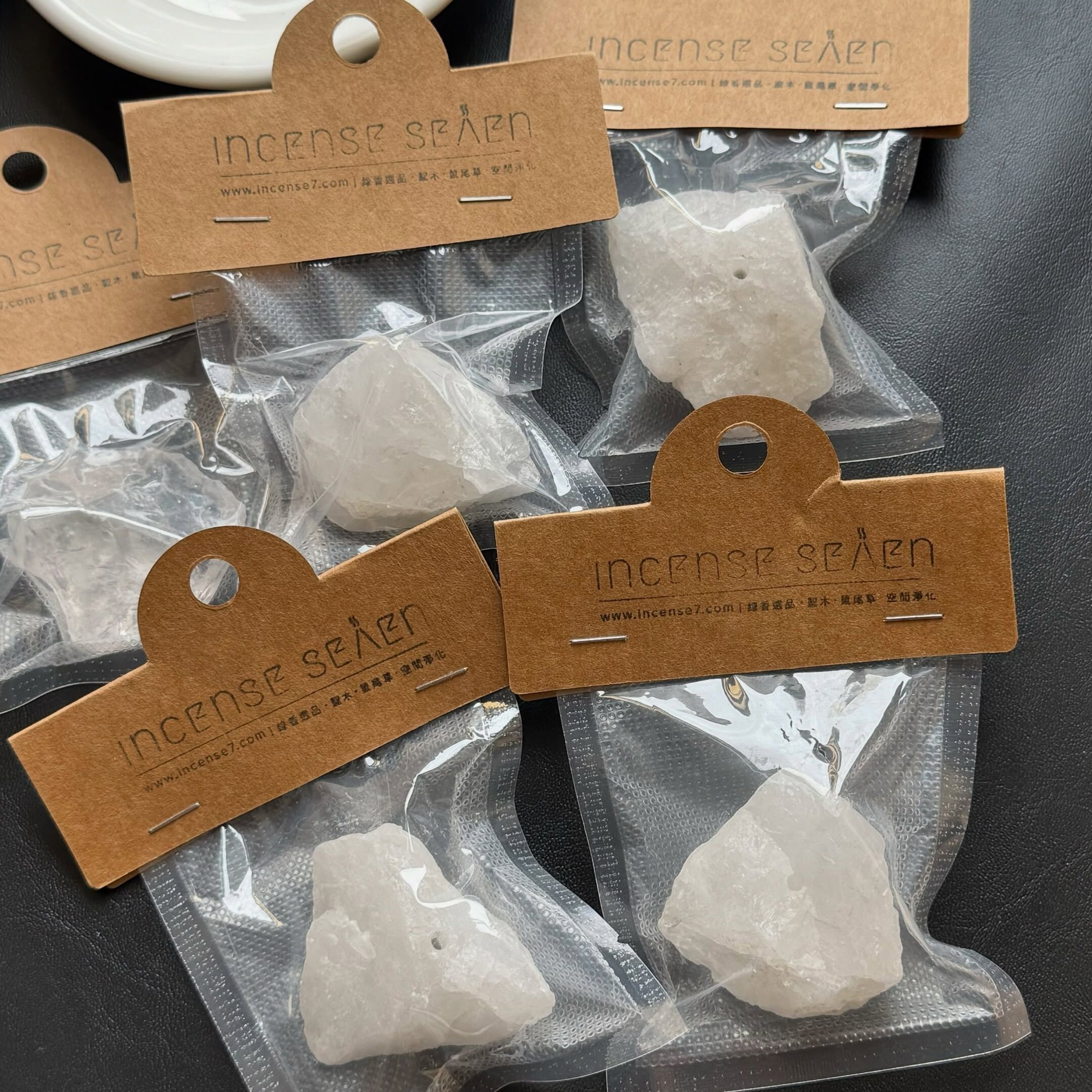 [原石] 白水晶 線香座