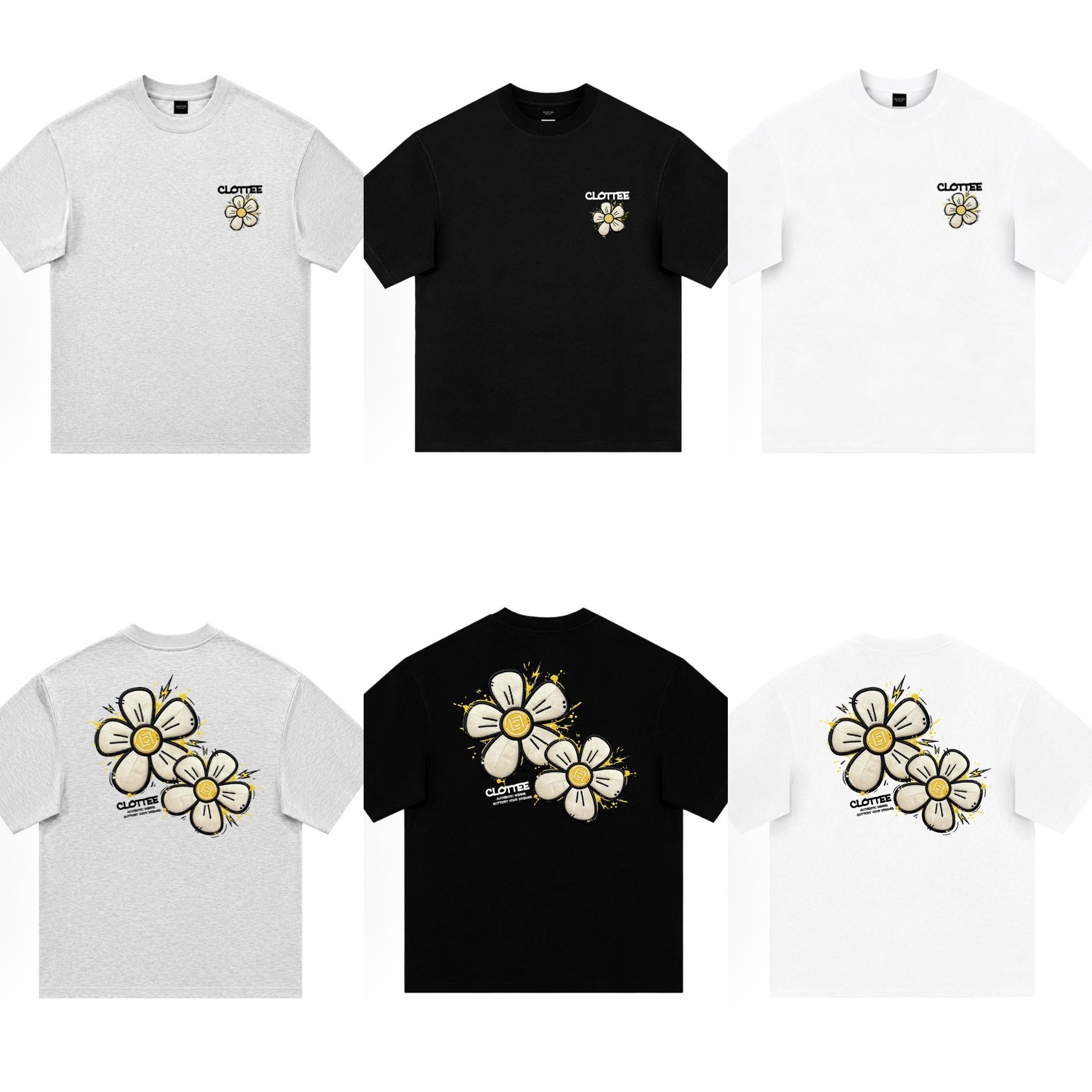 (預訂) CLOTTEE by CLOT Tee 雙花