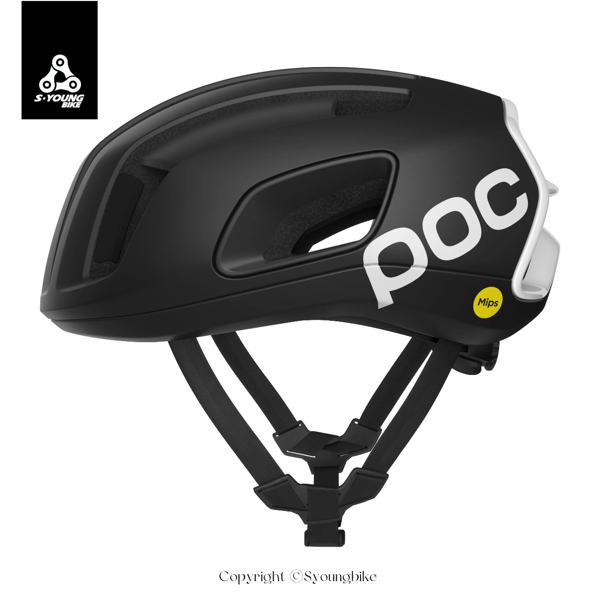 新款【POC】 Cytal 安全帽 / 黑白Logo
