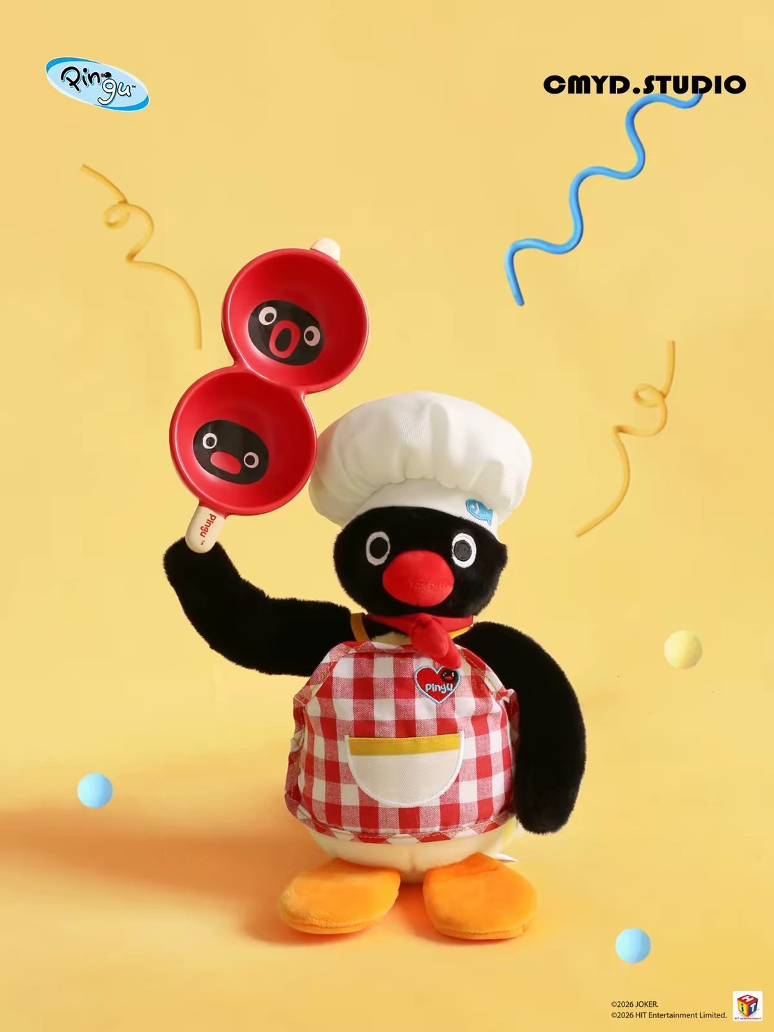 正版授權 PINGU 企鵝家族 糖葫蘆 醬料碟 小盤子