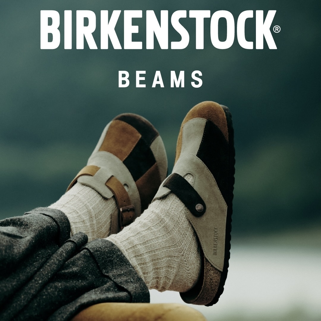 預購┃BIRKENSTOCK x BEAMS 50週年聯名 麂皮 勃肯 波士頓 拼接撞色