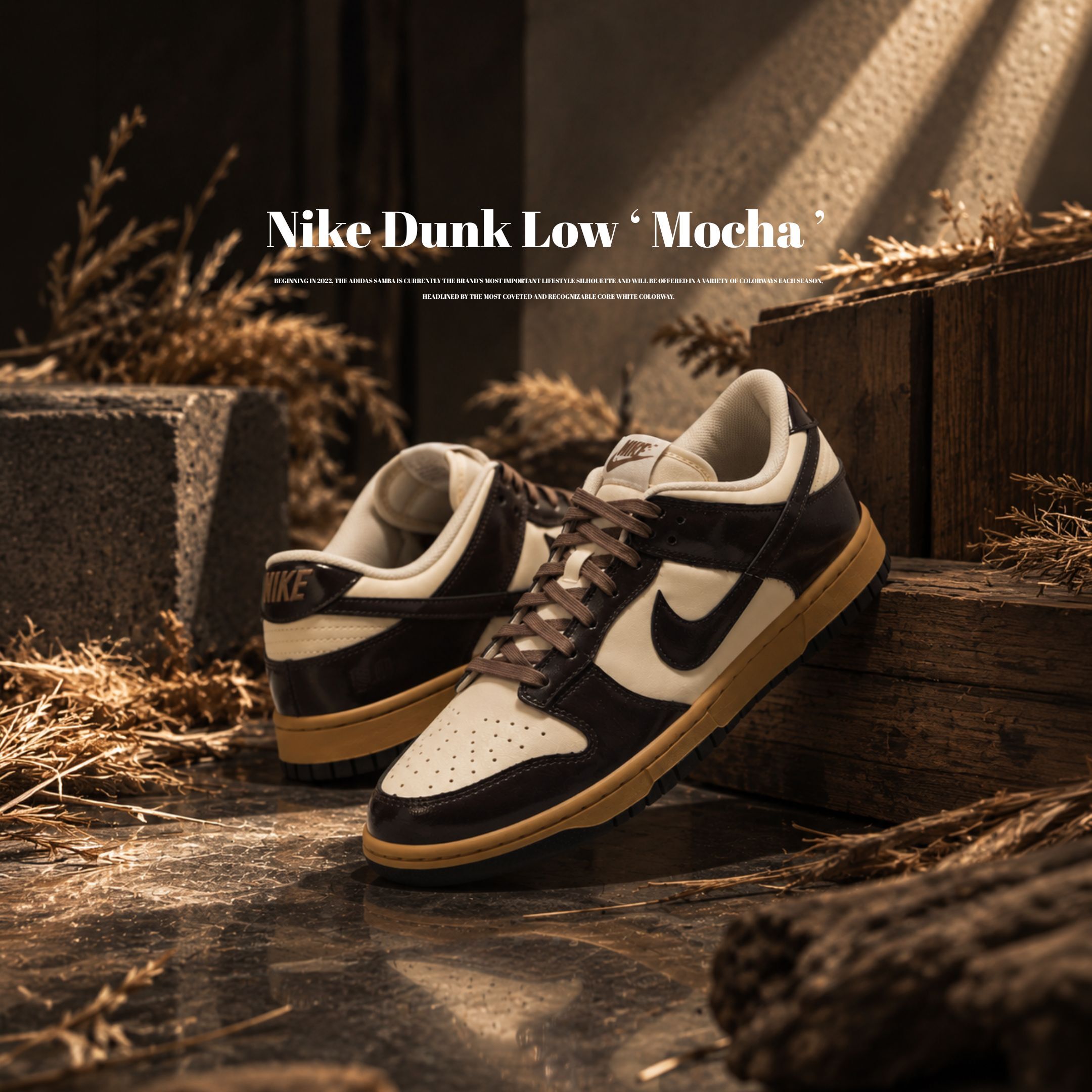 NICEDAY 代購 Nike Dunk Low 棕 可可 摩卡 亮面 漆皮 奶油底 復古 IM4415-201