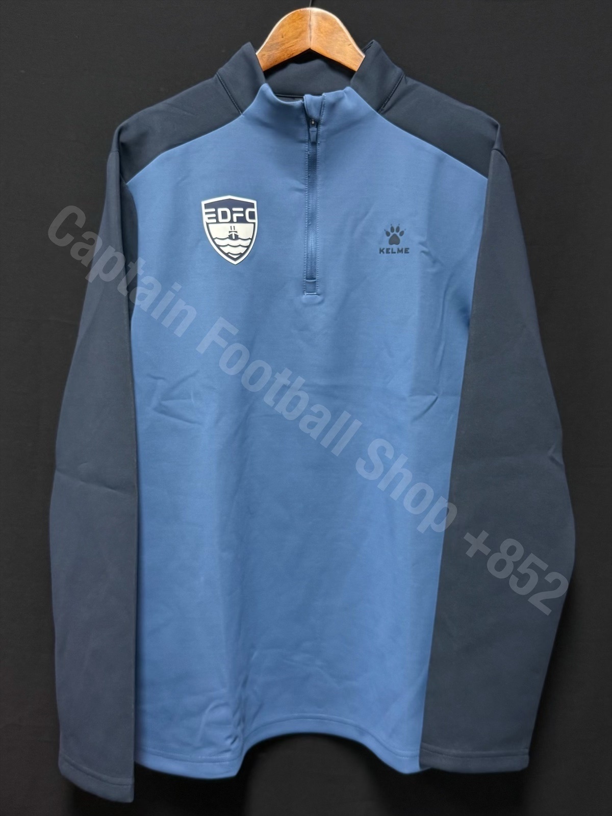 (Player Issue) Eastern District Football Team 2025-2026 Kelme Half Zip Training Shirt