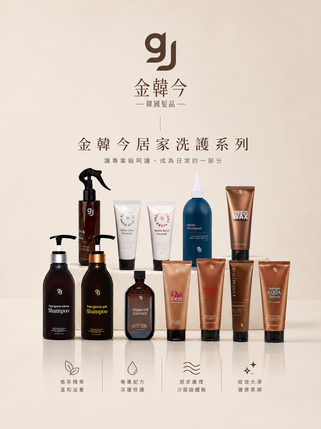 金韓今 韓金修護髮膜
