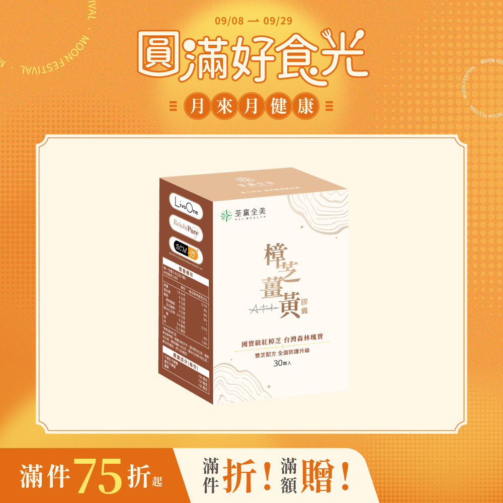 樟芝薑黃膠囊