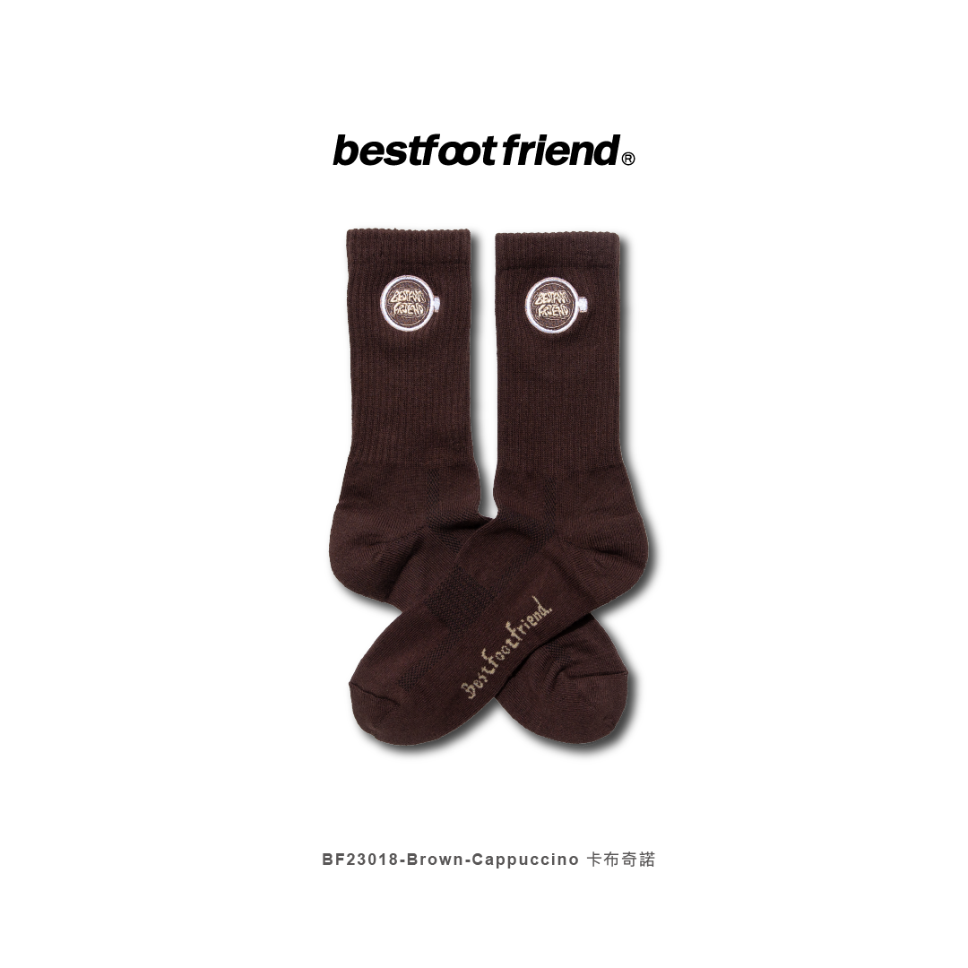 Best Foot Friend Cappuccino Socks