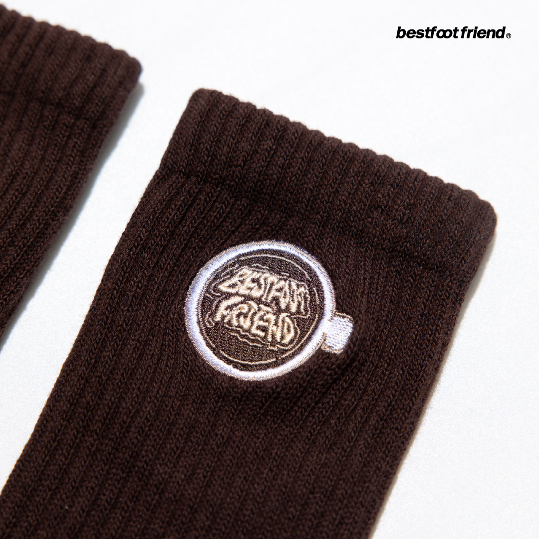 Best Foot Friend Cappuccino Socks