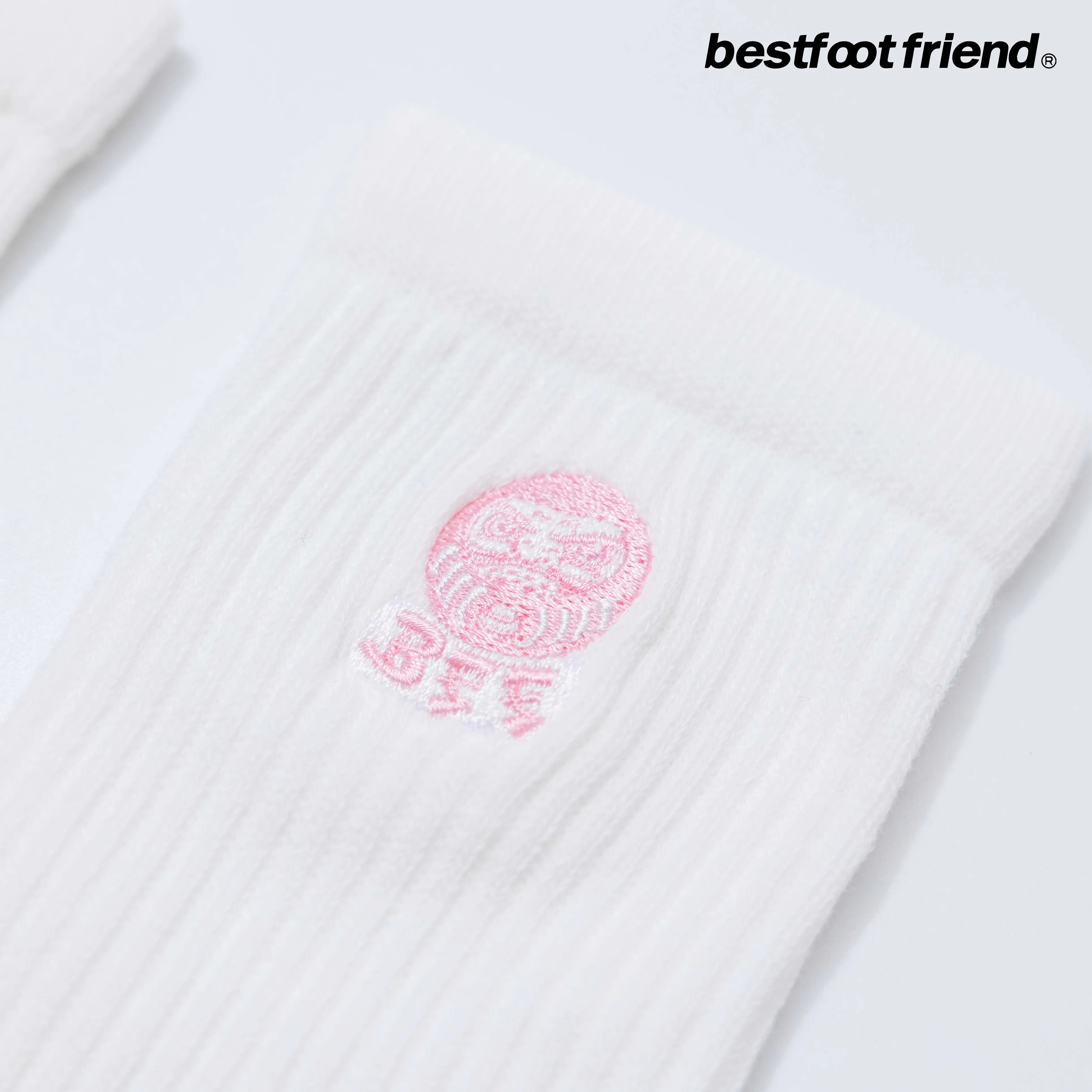 Best Foot Friend New Daruma Doll Socks