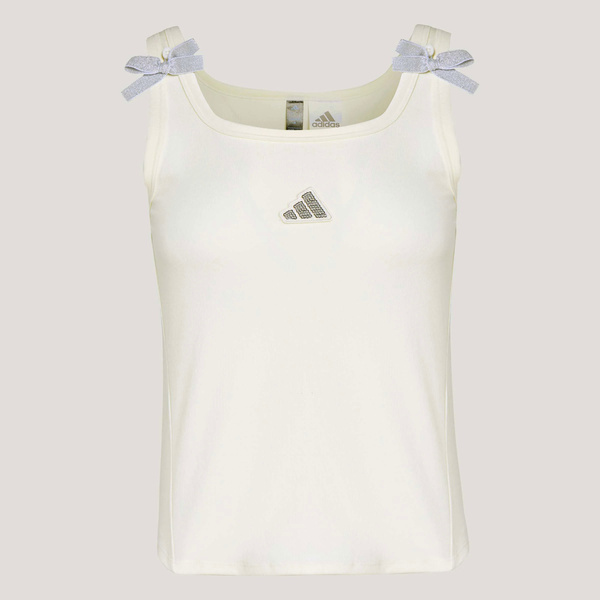 Adidas 愛迪達 Dce Tank KS0043 女 背心 運動背心 無袖 彈性 白