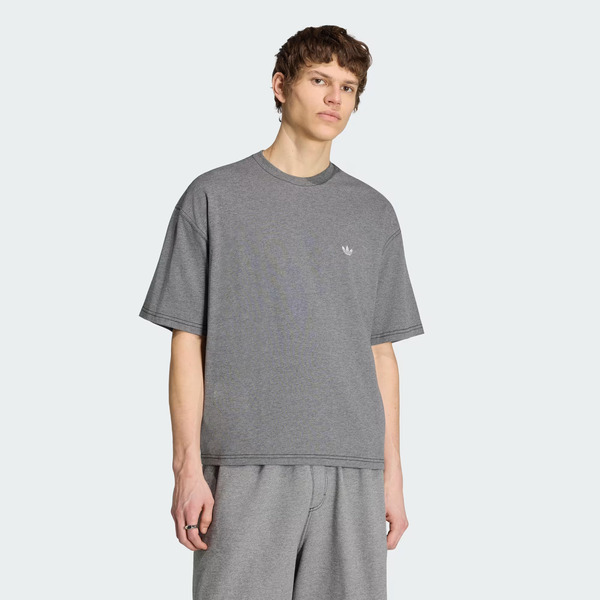 Adidas 愛迪達 Ess Tee 圖 KU8136 男 T恤 運動上衣 休閒短袖 純棉 灰