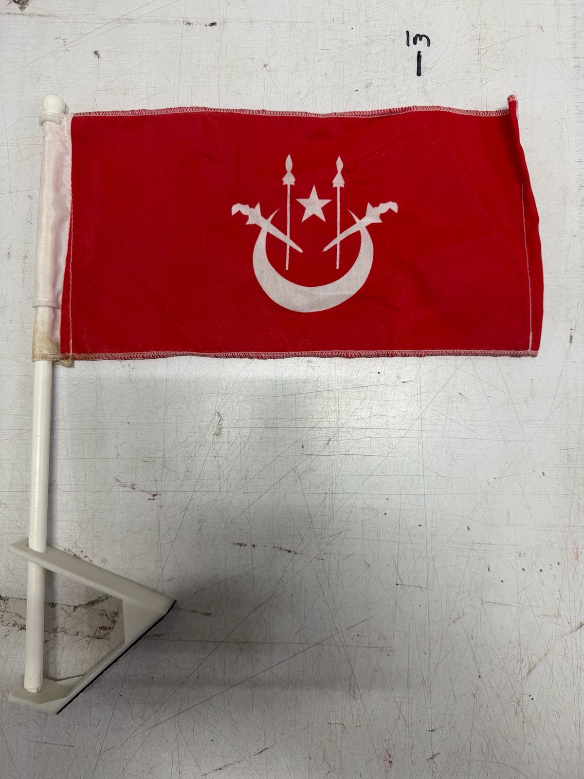 Car Flag Kelantan 15x30cm Cotton – Bendera Kereta Kelantan | Ready Stock Malaysia