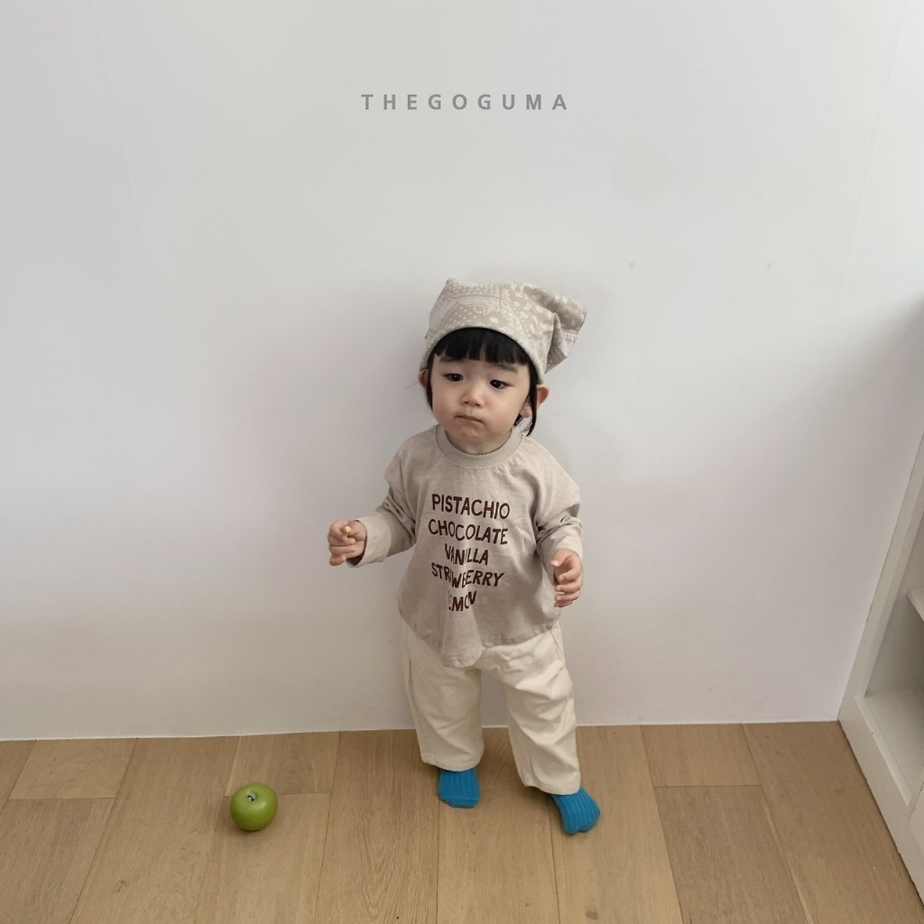 正韓秋the_goguma 三色冰淇淋口味上衣
