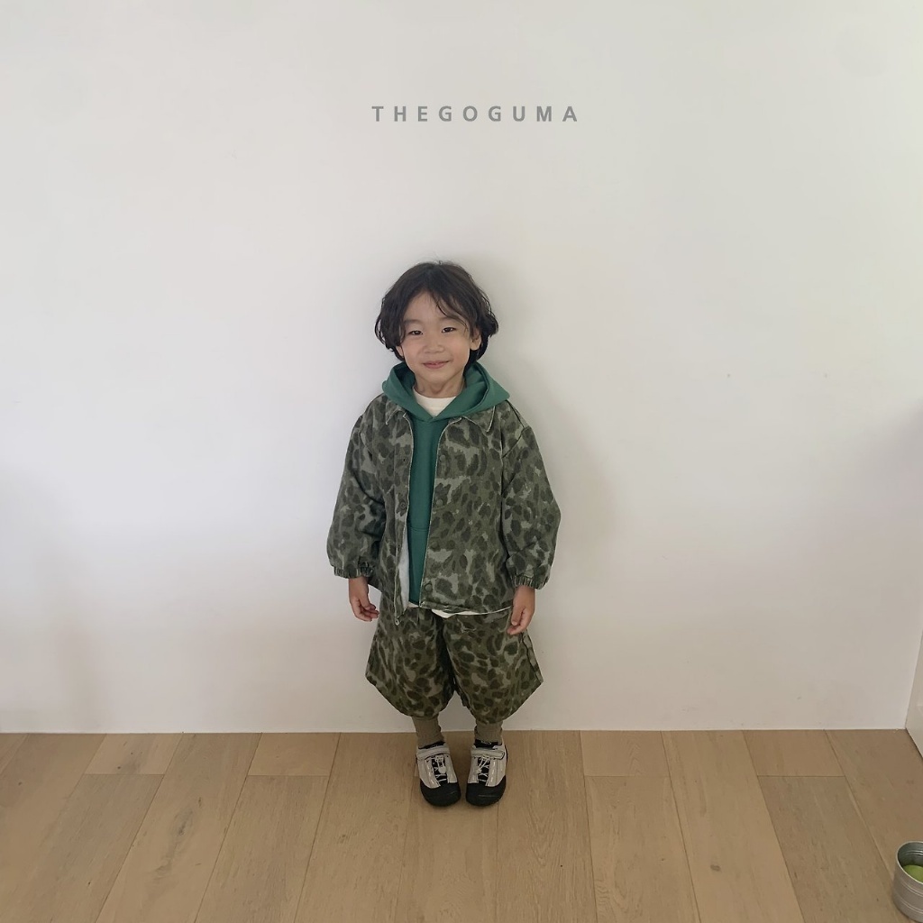正韓秋the_goguma 兩色帥氣豹紋外套