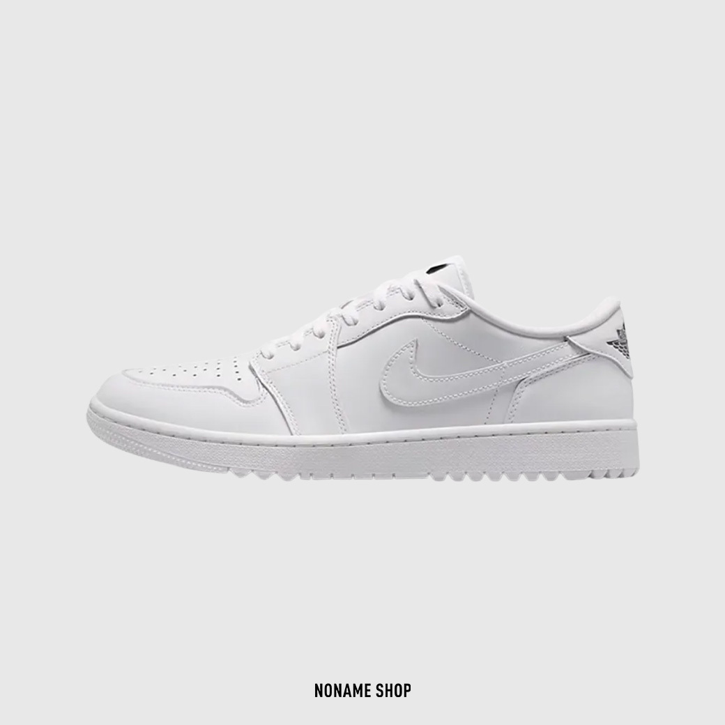 NIKE AIR JORDAN 1 GOLF 高爾夫 "White Obsidian" 全白 (男款)