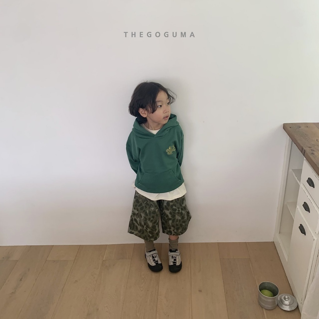 正韓秋the_goguma 兩色豹紋七分褲