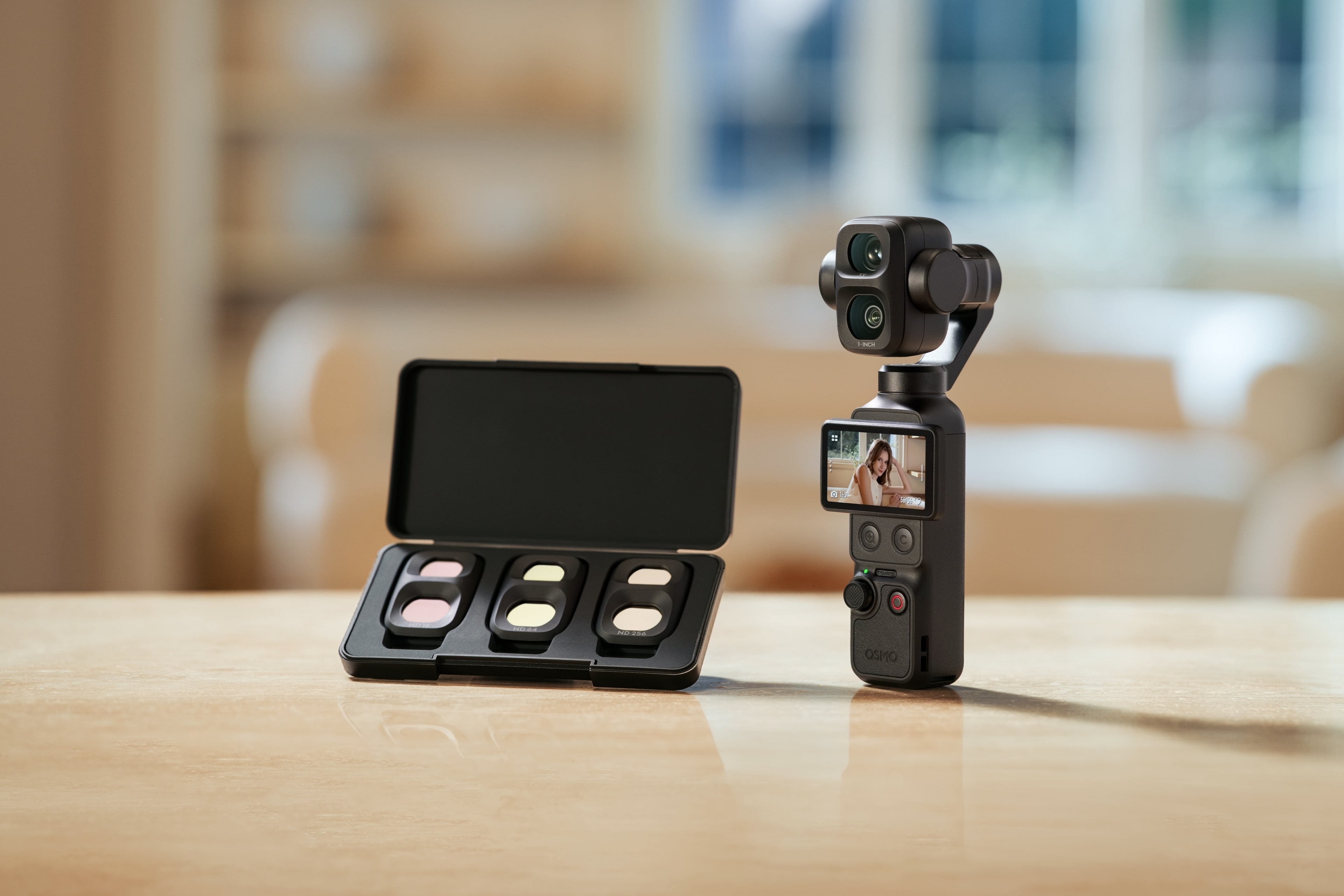 DJI Osmo Pocket 4P ND 濾鏡套件（黑色）