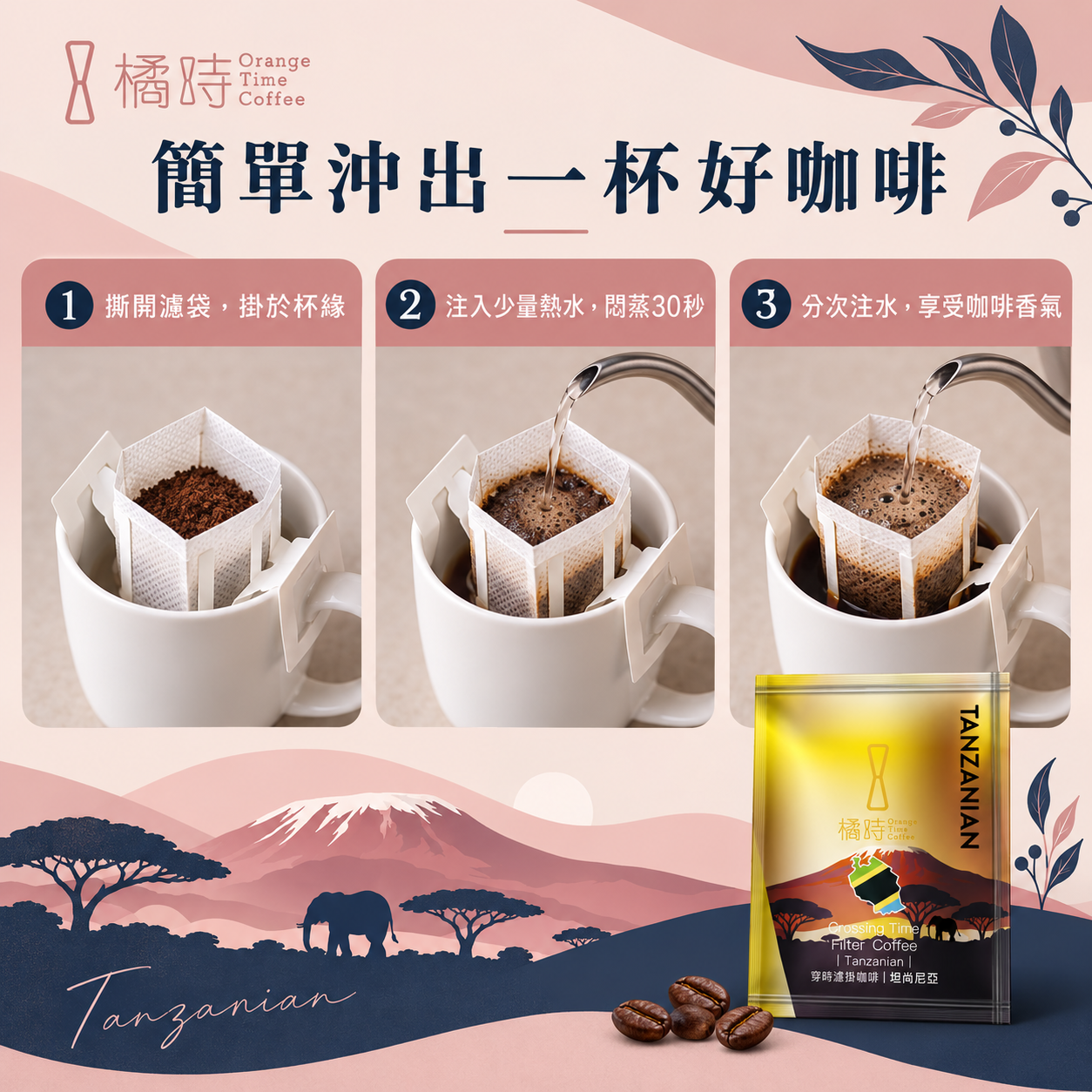 Crossing Time Filter Coffee – Tanzanian