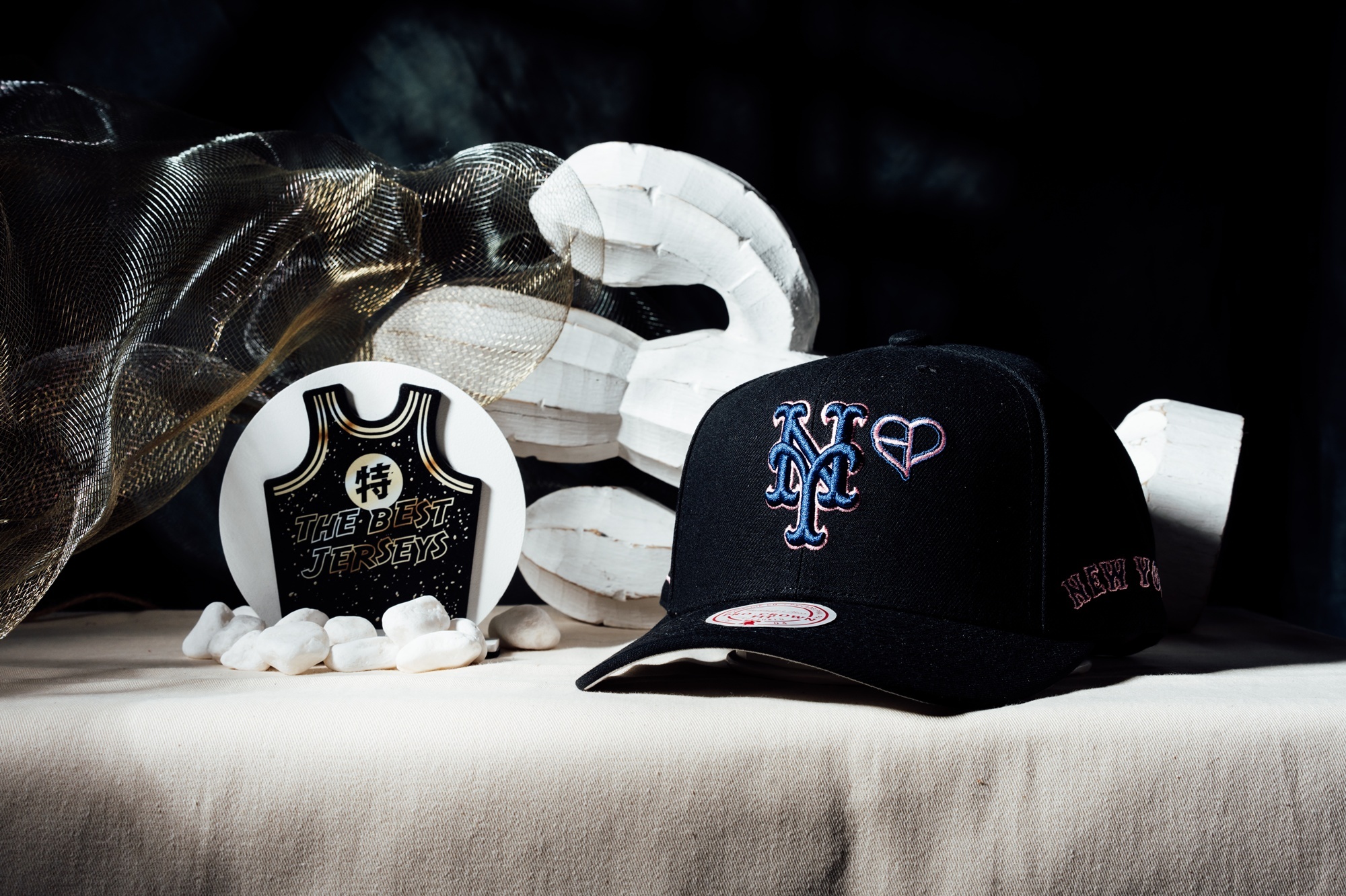 MLB帽子 New York Mets 紐約大都會 黑藍粉 BLACKPINK 聯名款 老帽 M&N 可調式 全新