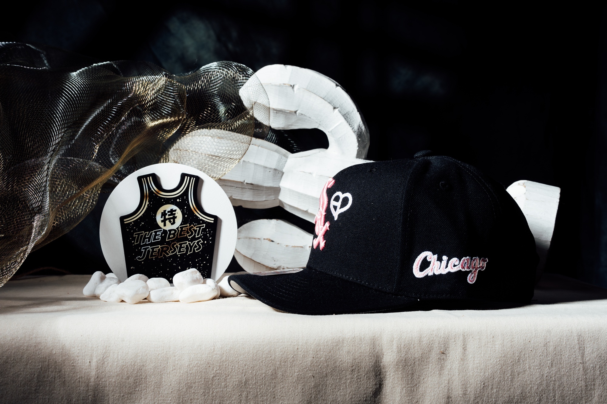 MLB帽子 Chicago White Sox 芝加哥白襪 黑粉 BLACKPINK 聯名款 老帽 M&N 可調式 全新