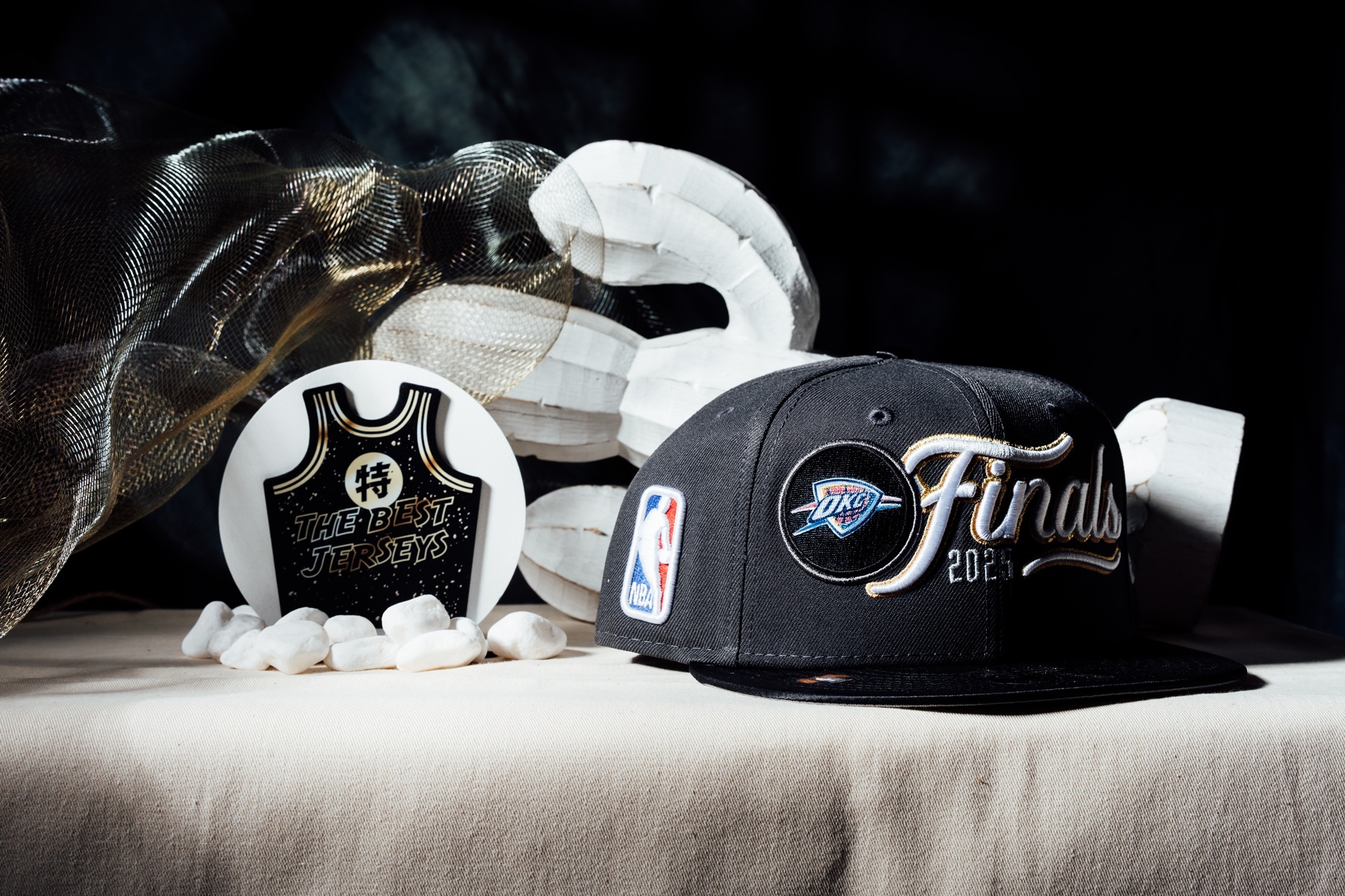 NBA帽子 Oklahoma City Thunder 奧克拉荷馬城雷霆 2025 西區 冠軍帽 鐵灰黑 棒球帽 New Era 9FIFTY 可調式 全新