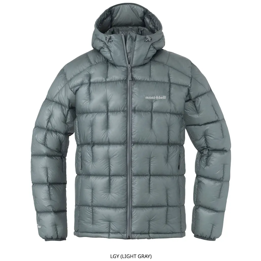 日本 Mont-Bell Plasma 1000 Alpine Down Parka Men's 男裝羽絨外套