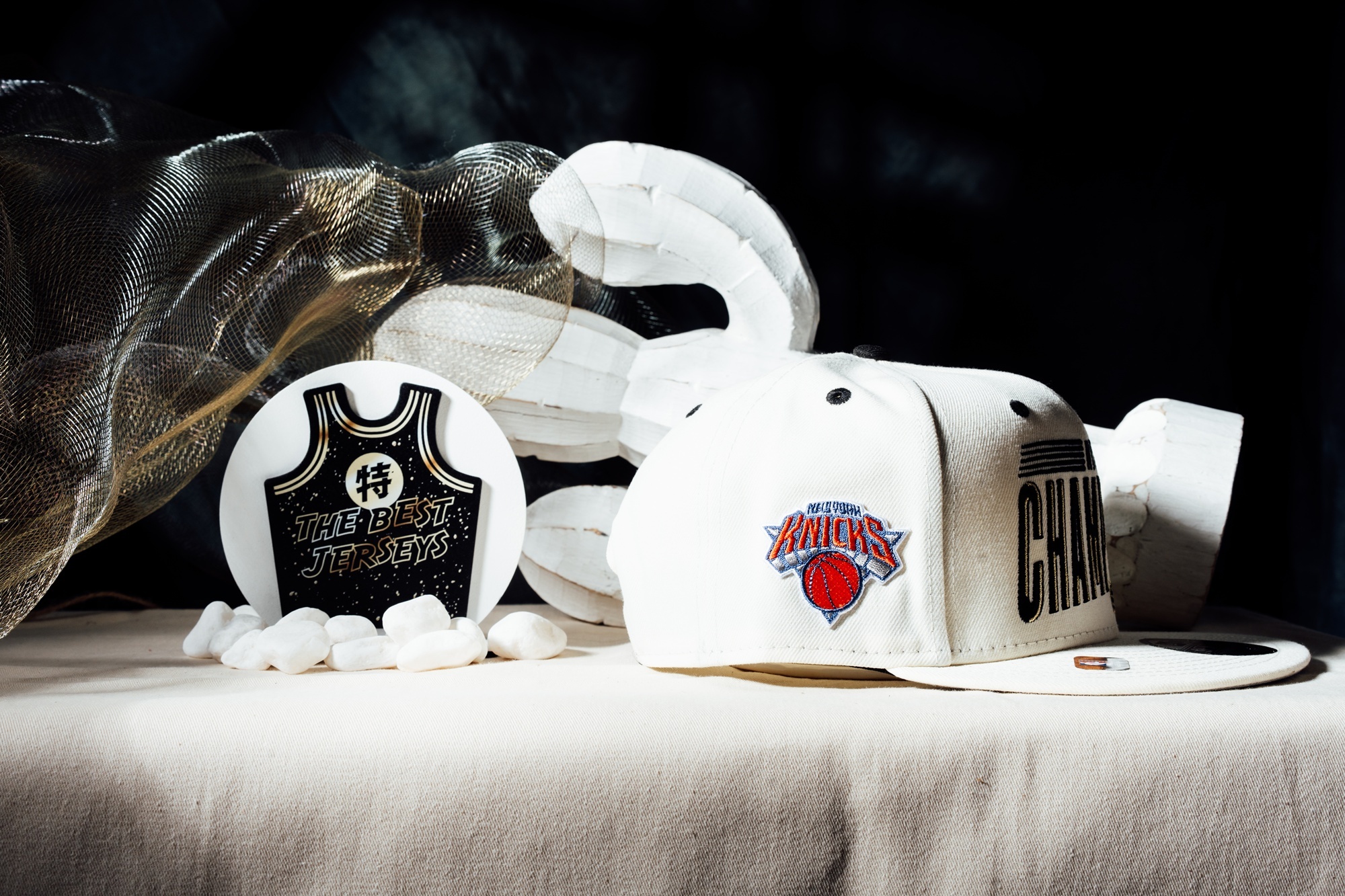 NBA帽子 New York Knicks 紐約尼克 冠軍遊行 Championship Parade 米白 棒球帽 New Era 9FIFTY 可調式 全新