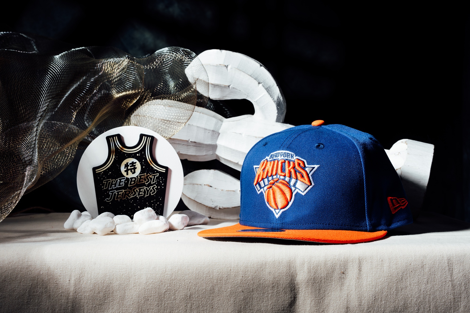 NBA帽子 New York Knicks 紐約尼克 藍橘 棒球帽 New Era 9FIFTY 可調式 全新
