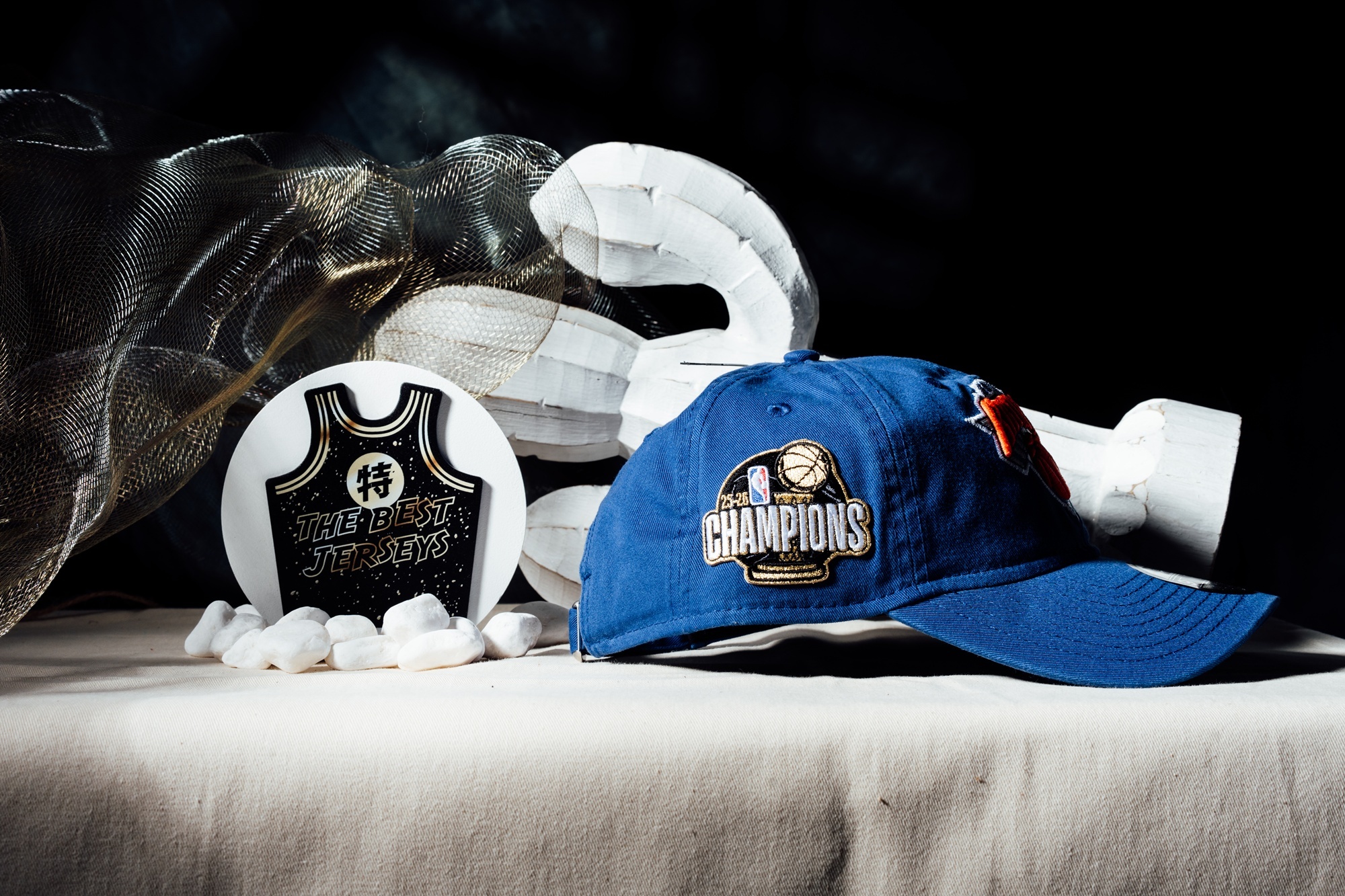 NBA帽子 New York Knicks 紐約尼克 冠軍章 藍 老帽 New Era 9TWENTY 可調式 全新